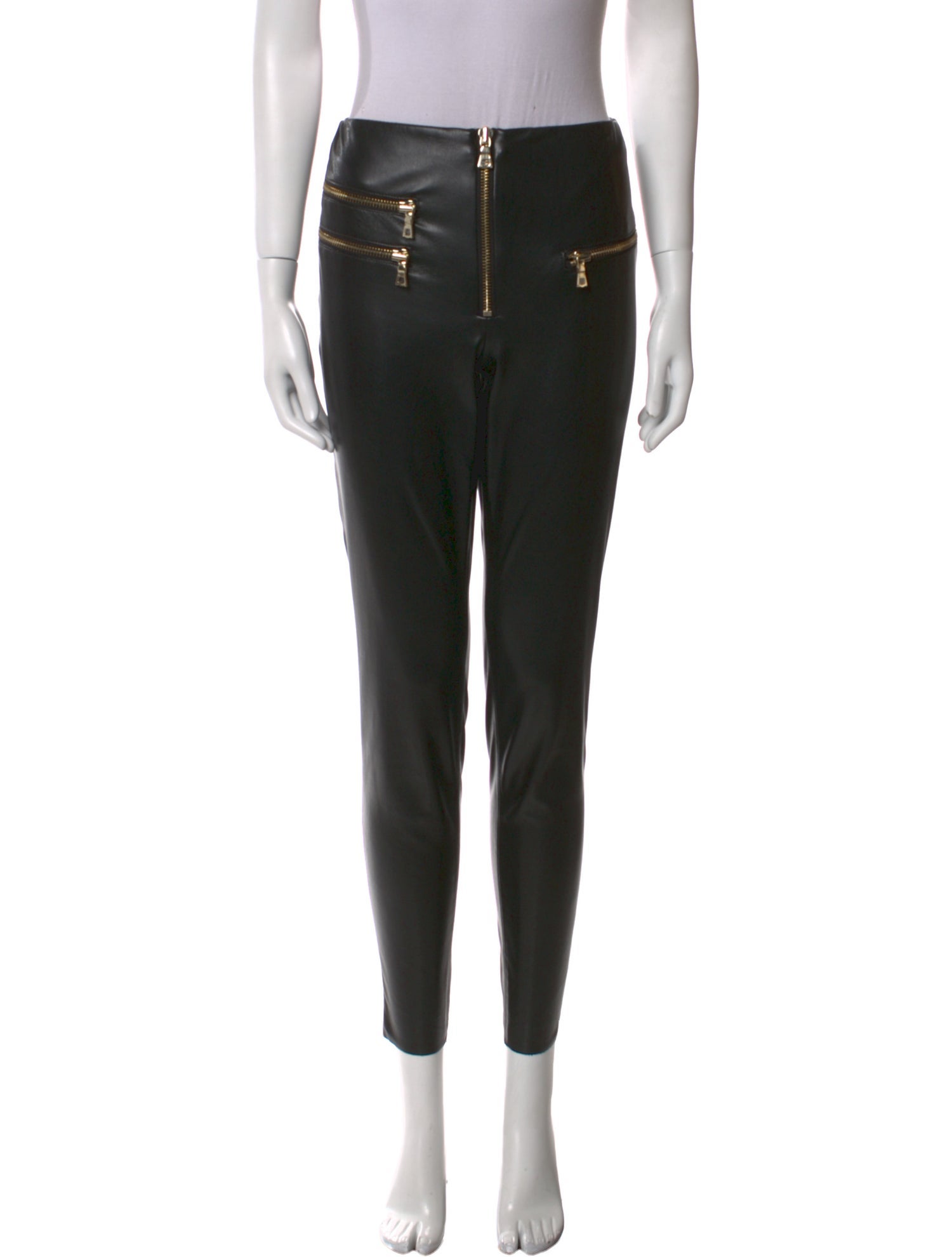 Alice + Olivia Faux Leather Skinny Leg Pants
