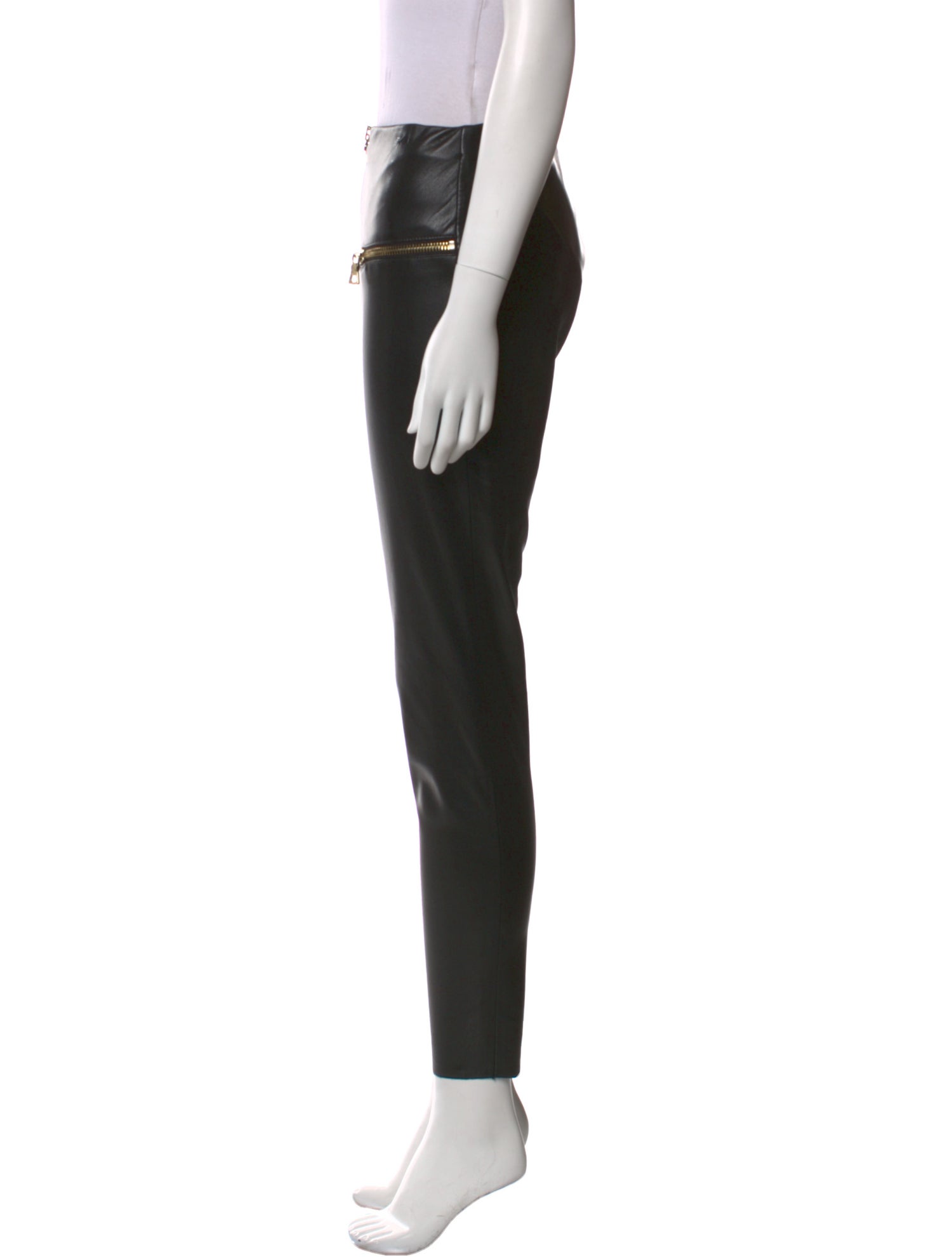 Alice + Olivia Faux Leather Skinny Leg Pants