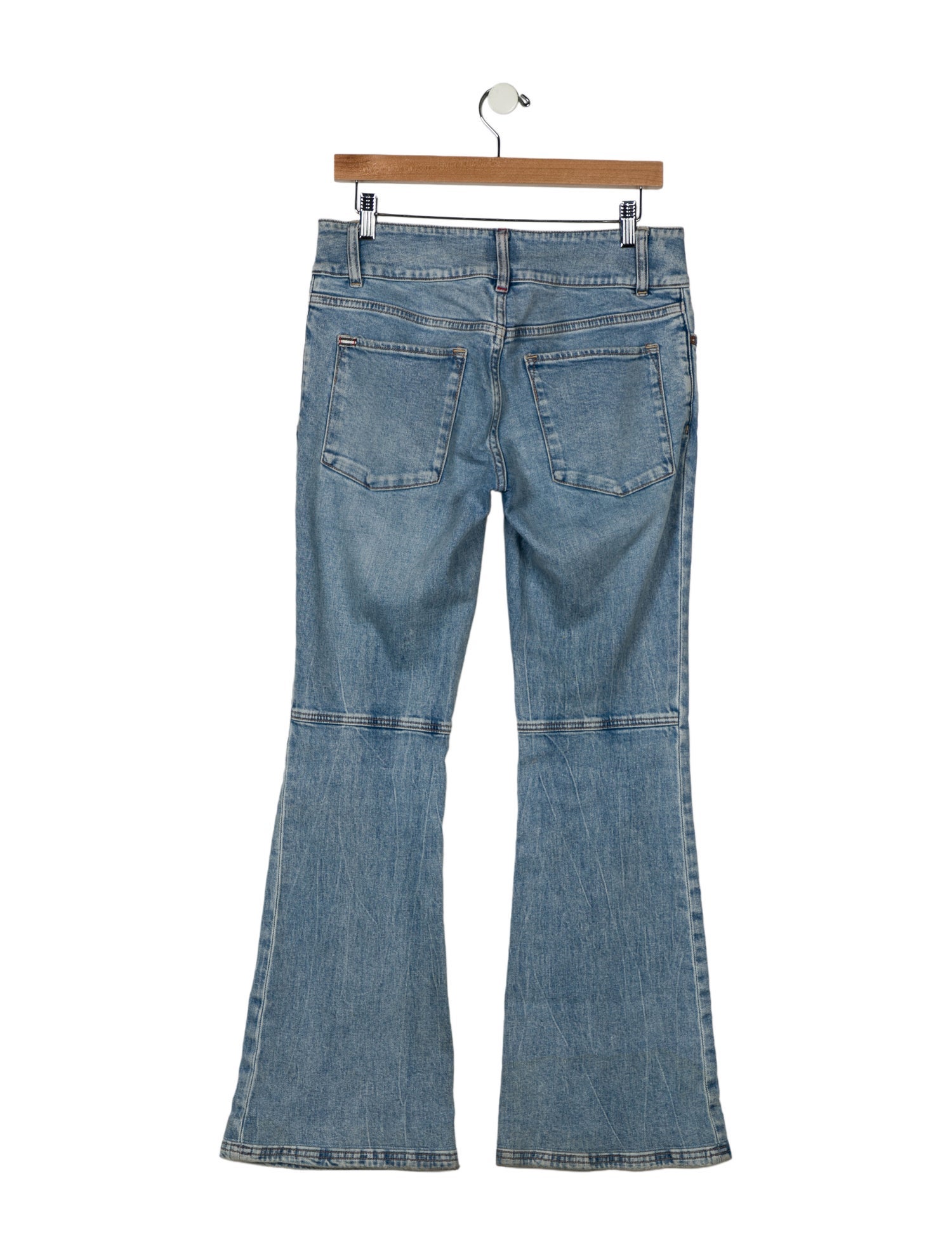 Alice + Olivia Mid-Rise Wide Leg Jeans