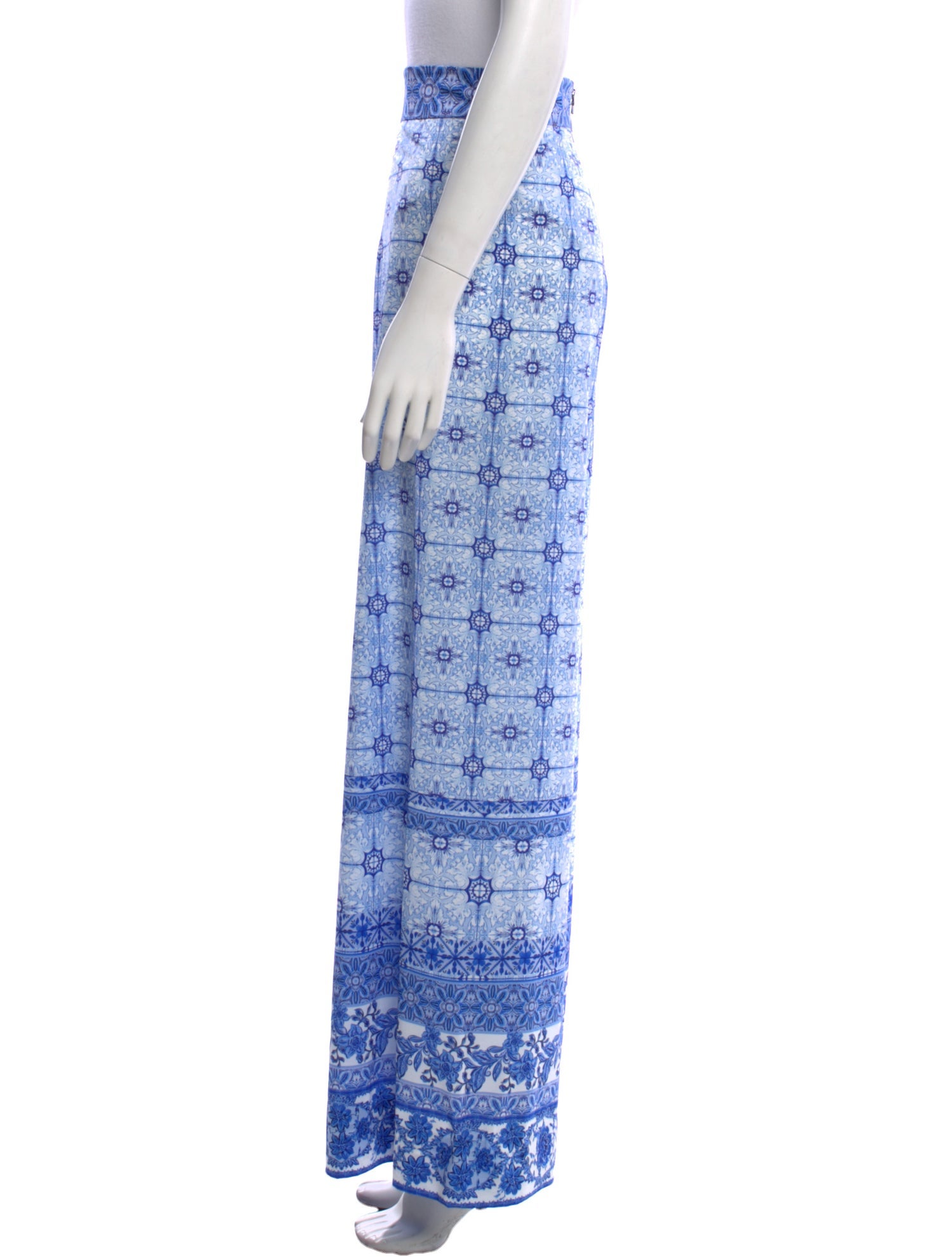 Alice + Olivia Floral Print Wide Leg Pants