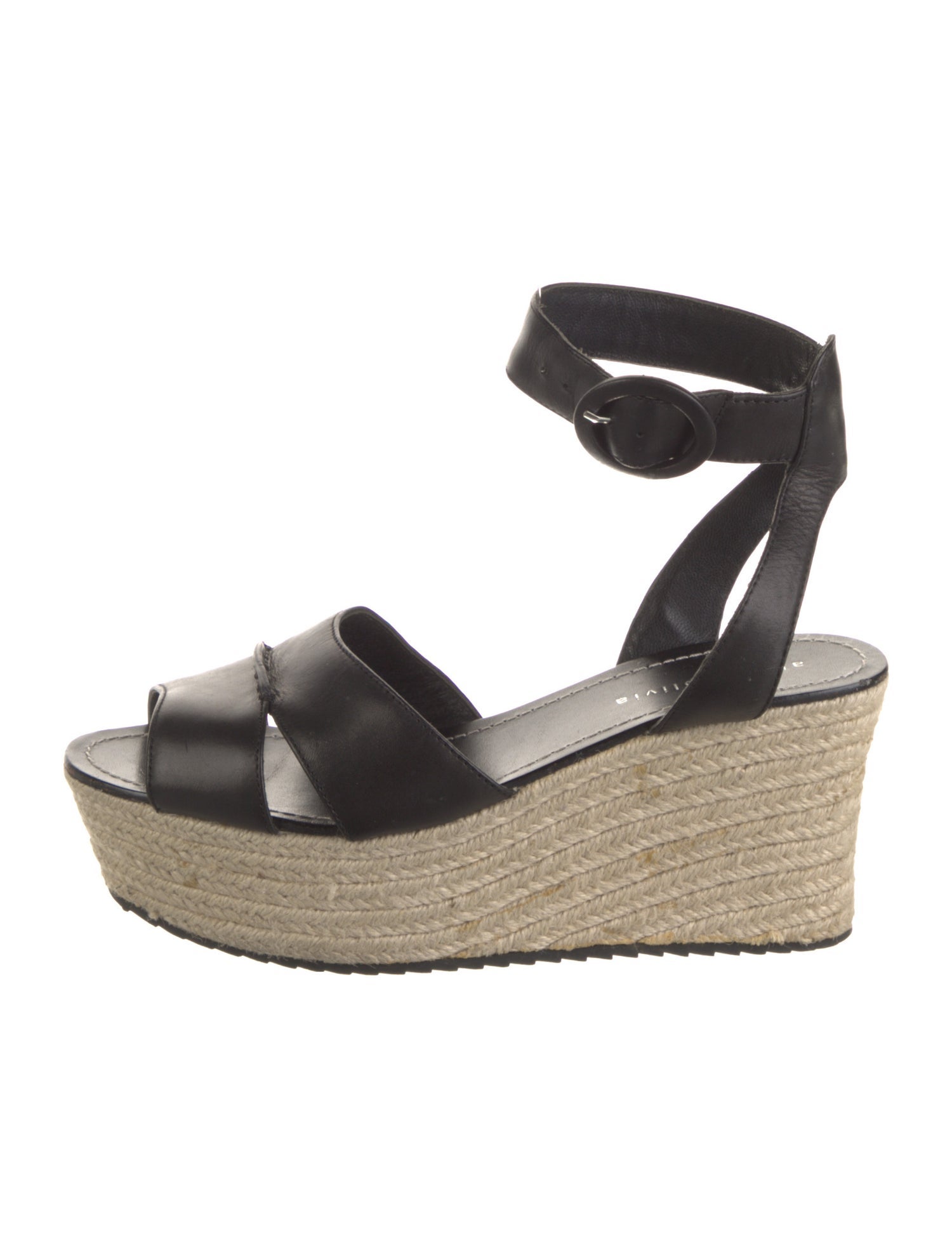 Alice + Olivia Leather Espadrilles