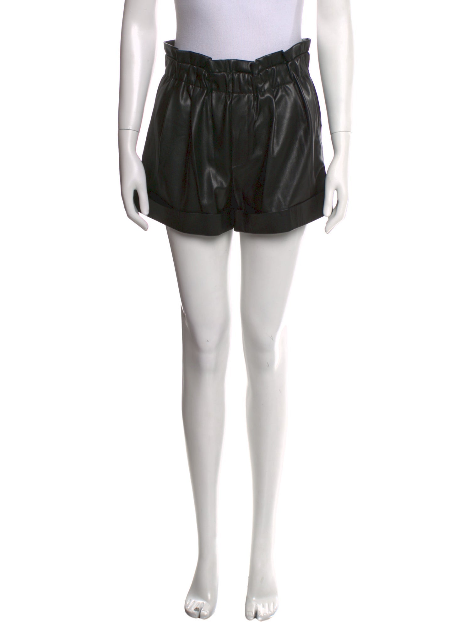 Alice + Olivia Faux Leather Mini Shorts w/ Tags
