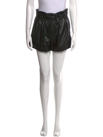 Alice + Olivia Shorts Faux Leather Mini M