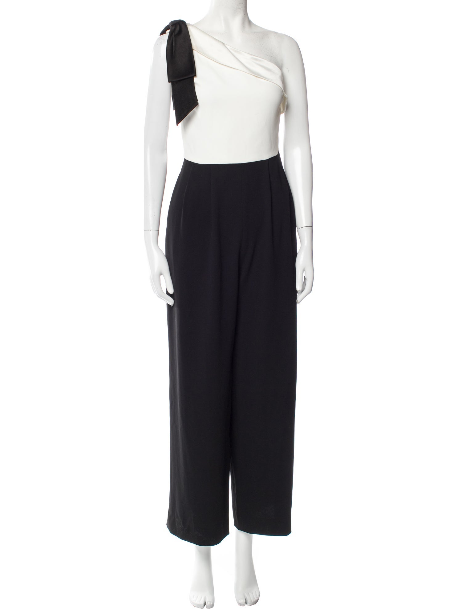 Alice + Olivia One-Shoulder Jumpsuit