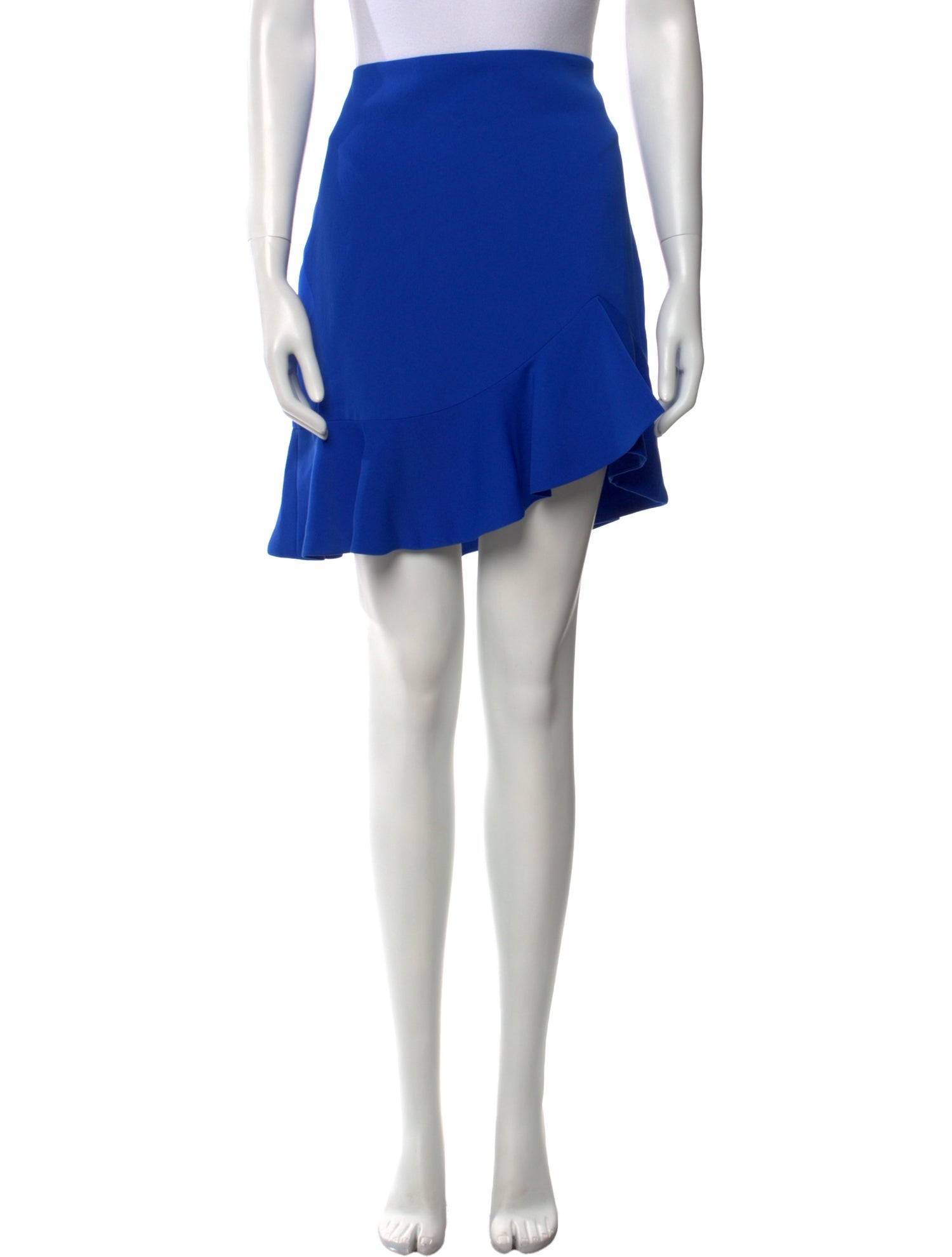 Alice + Olivia Ruffle Embellishment Mini Skirt