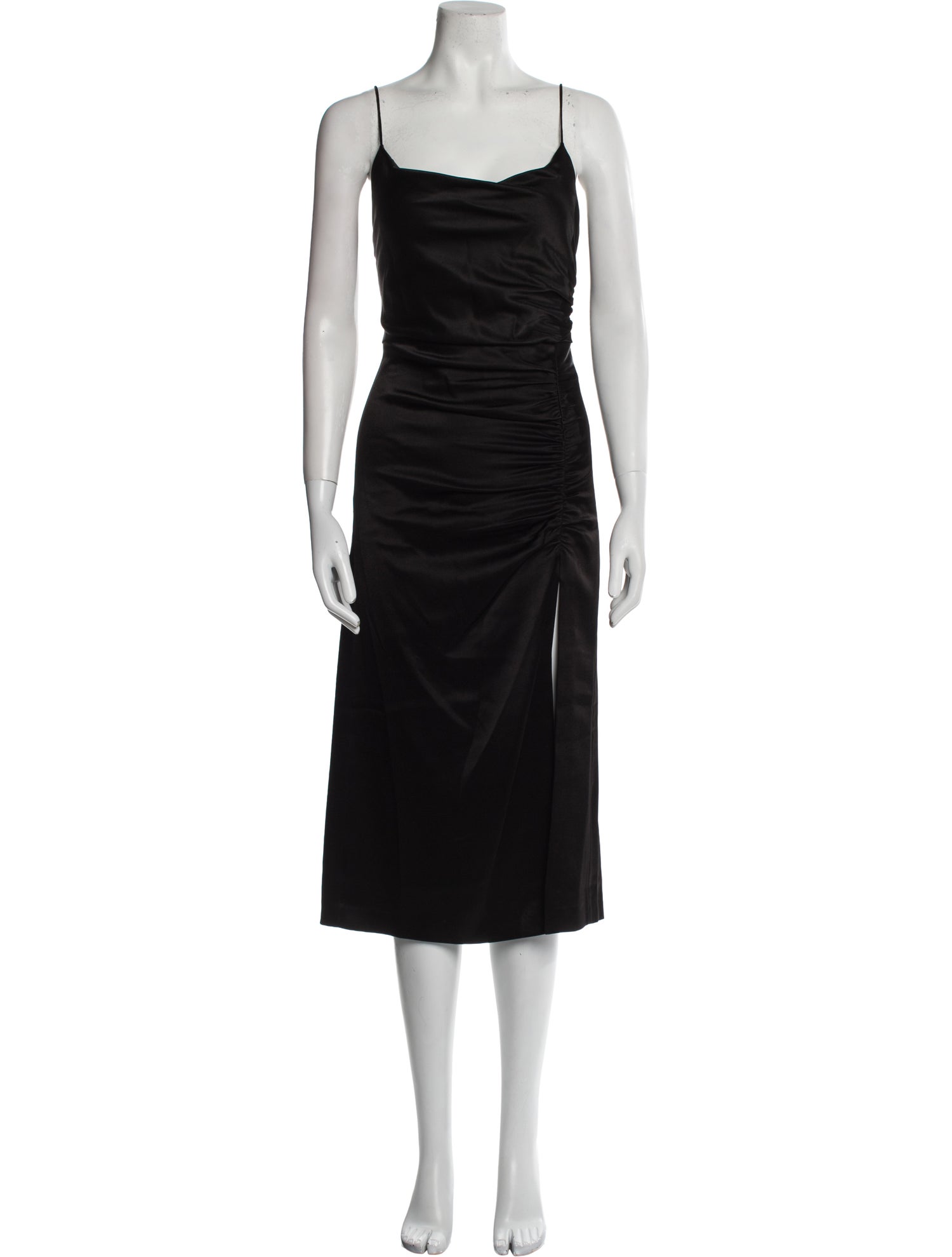 Alice + Olivia Square Neckline Midi Length Dress