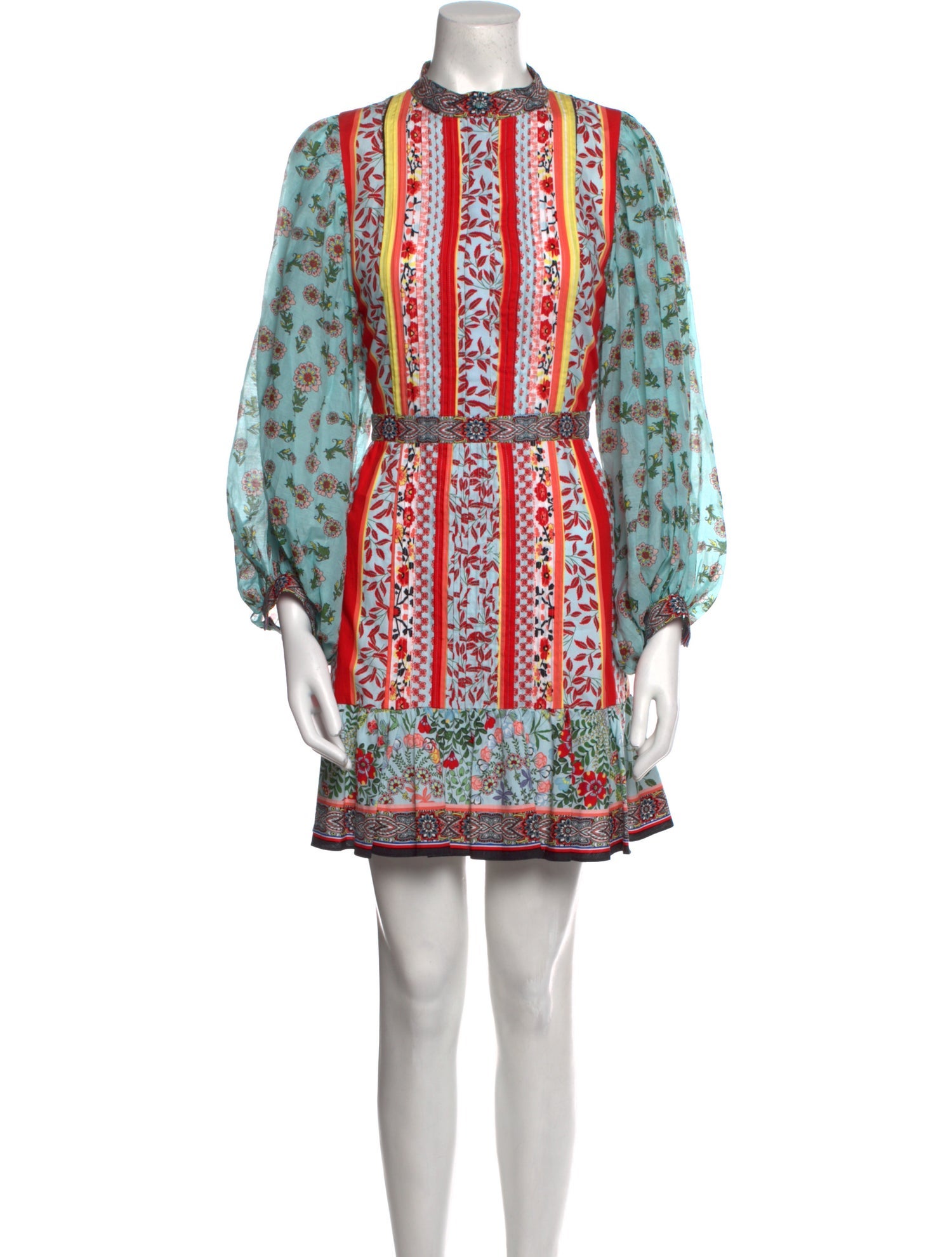 Alice + Olivia Printed Mini Dress