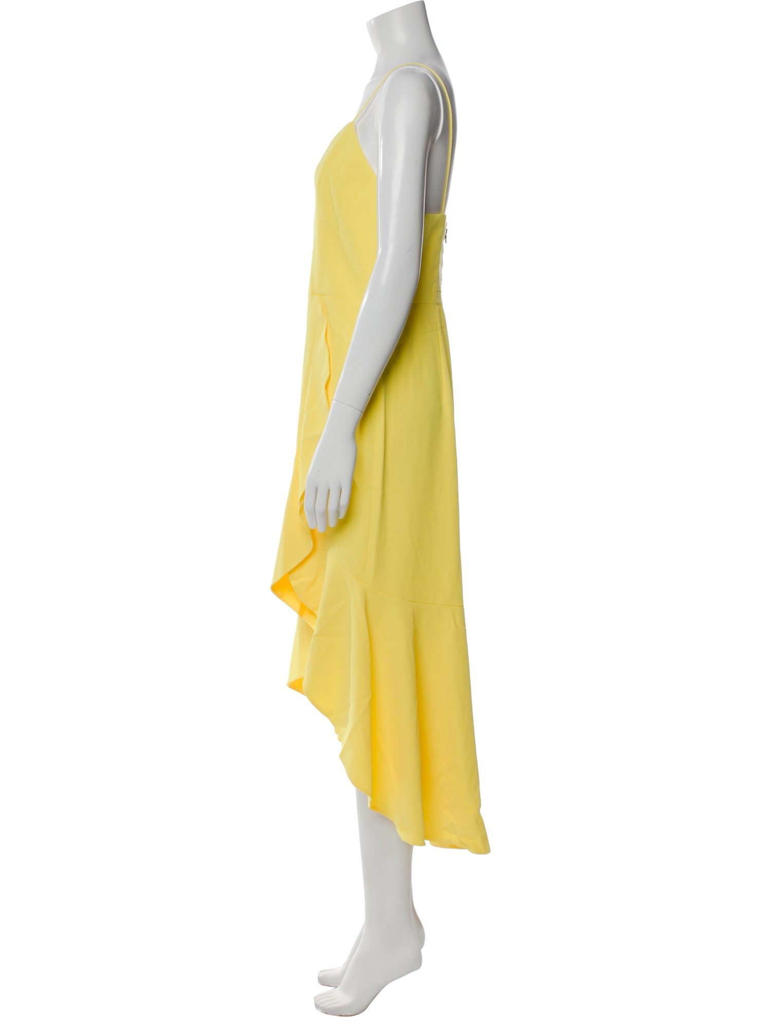 Alice + Olivia V-Neck Long Dress