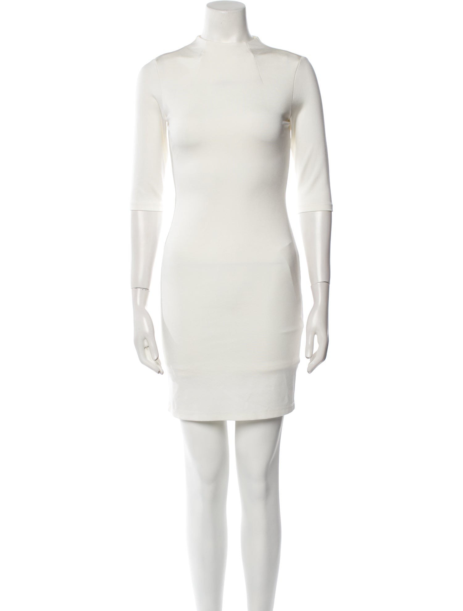 Alice + Olivia Crew Neck Mini Dress