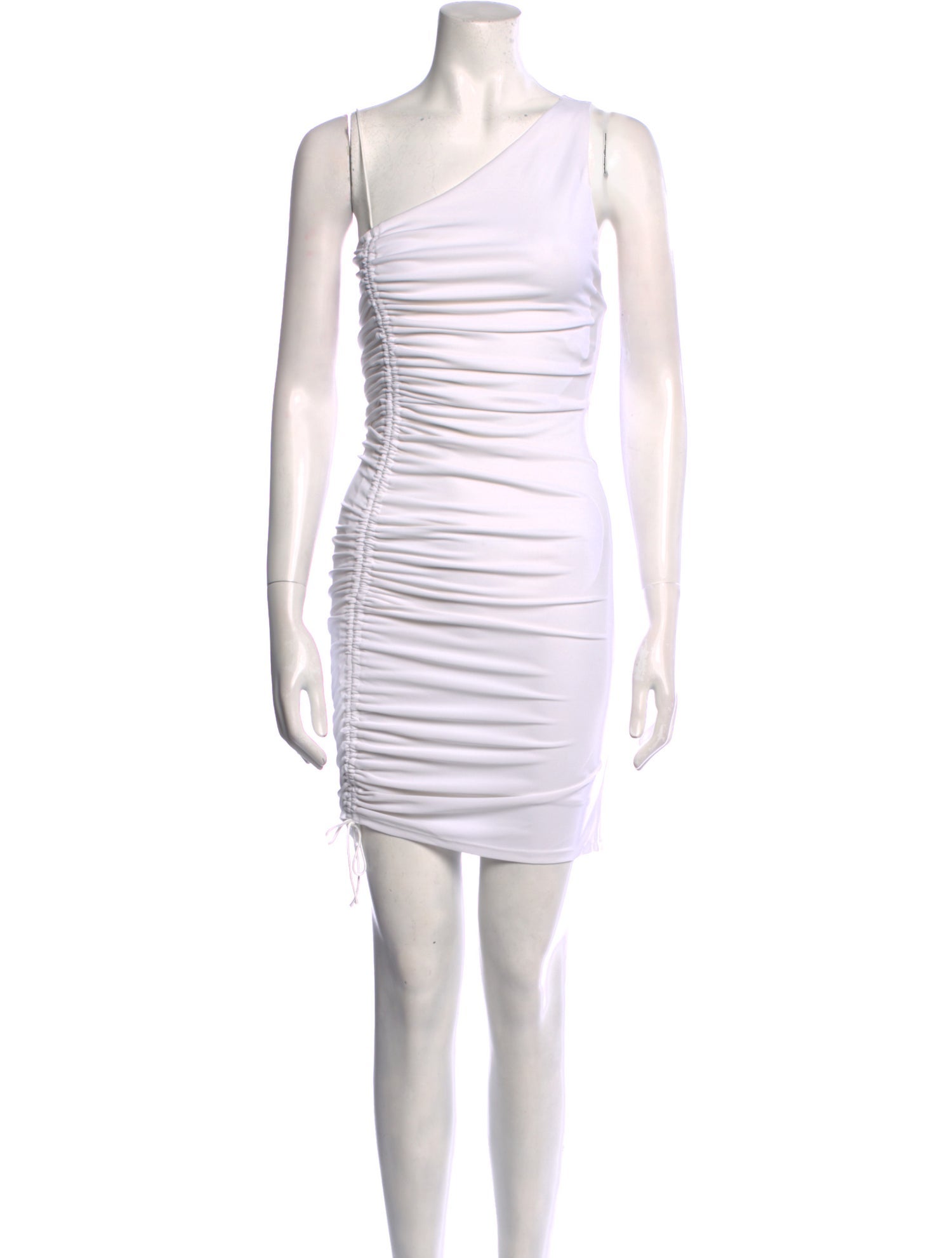 Alice + Olivia One-Shoulder Mini Dress