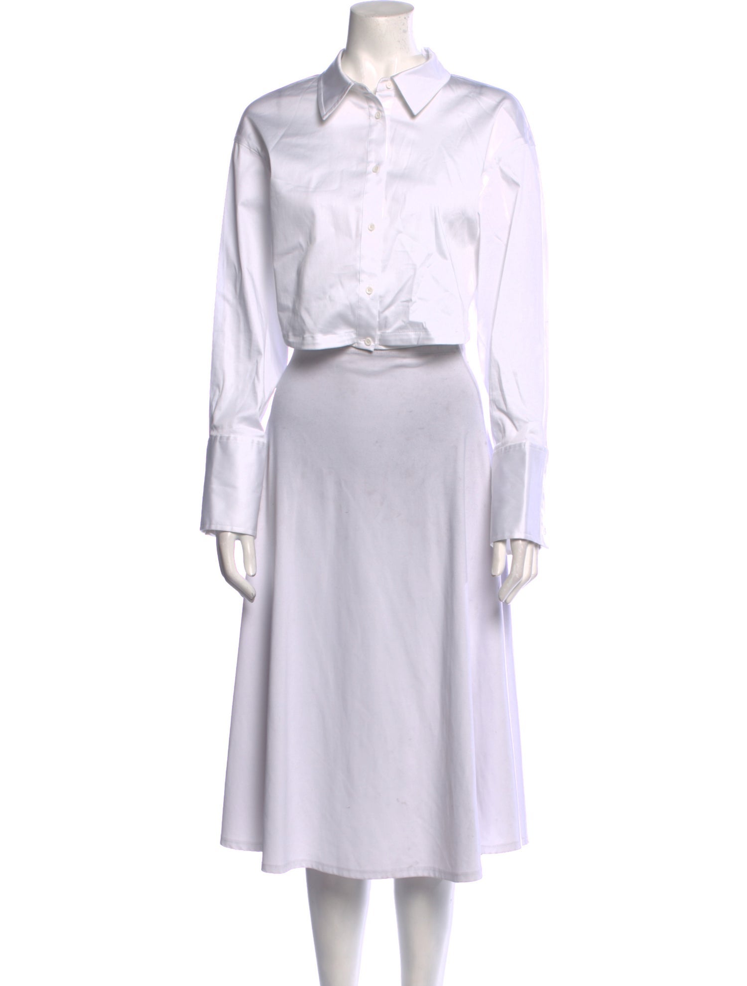 Alice + Olivia Long Sleeve Crop Top