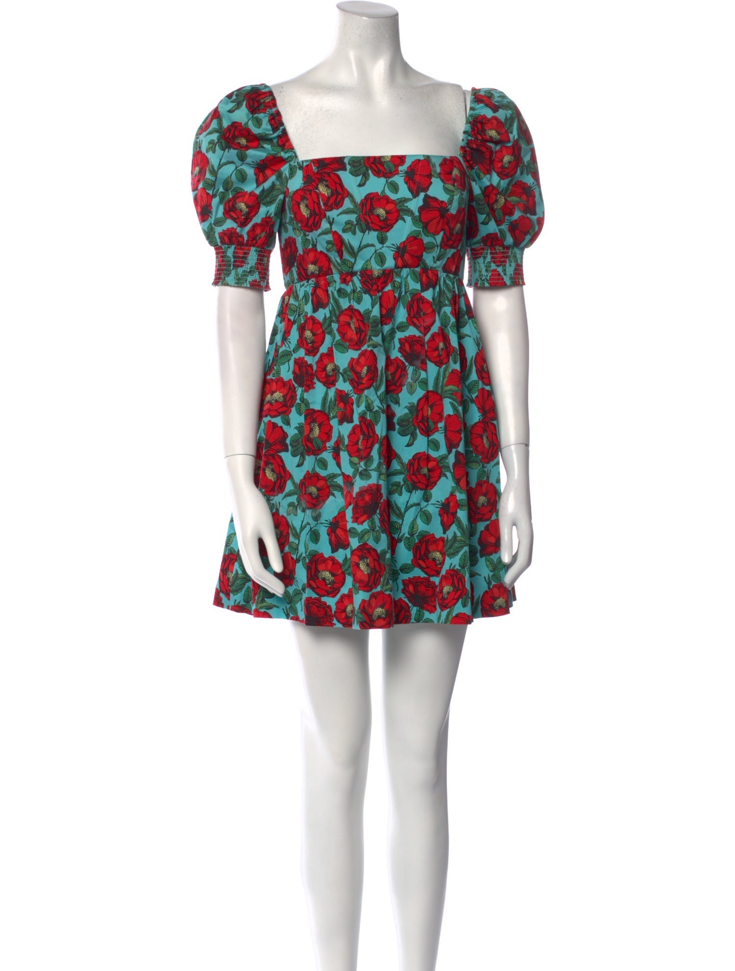 Alice + Olivia Floral Print Mini Dress