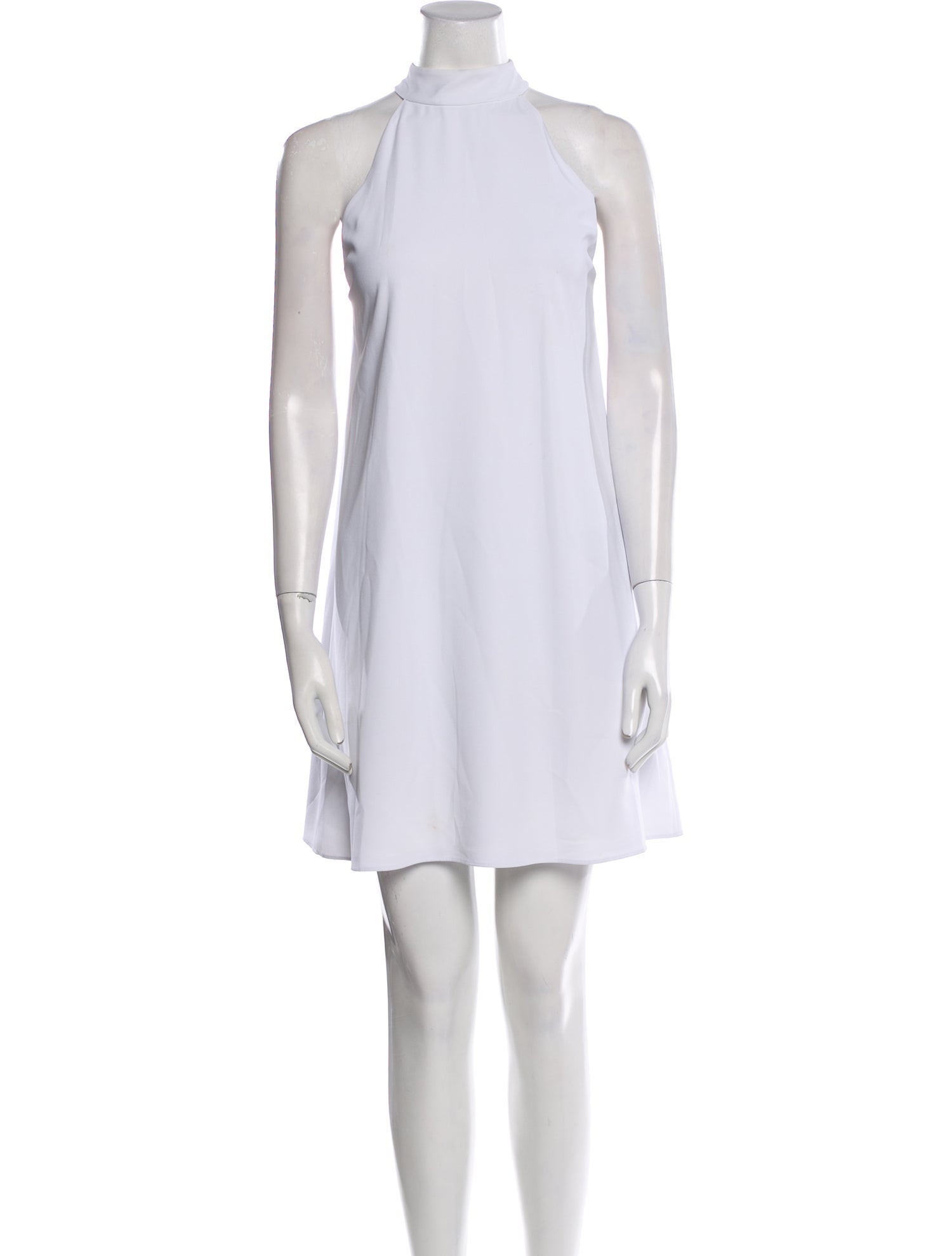 Alice + Olivia Mock Neck Mini Dress
