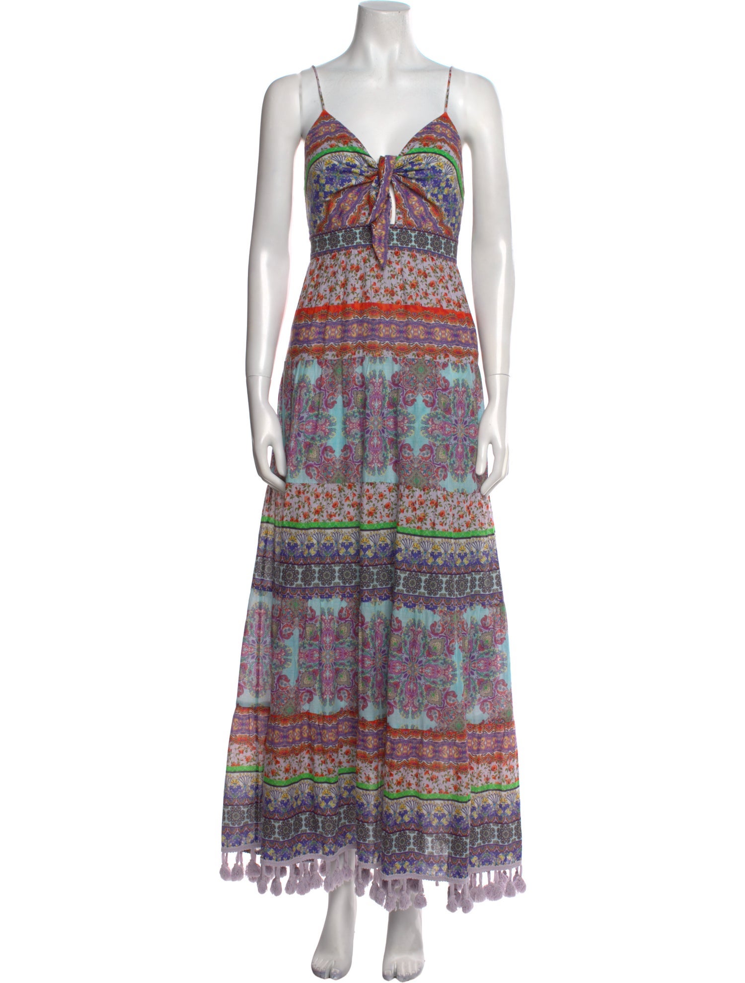 Alice + Olivia Printed Midi Length Dress
