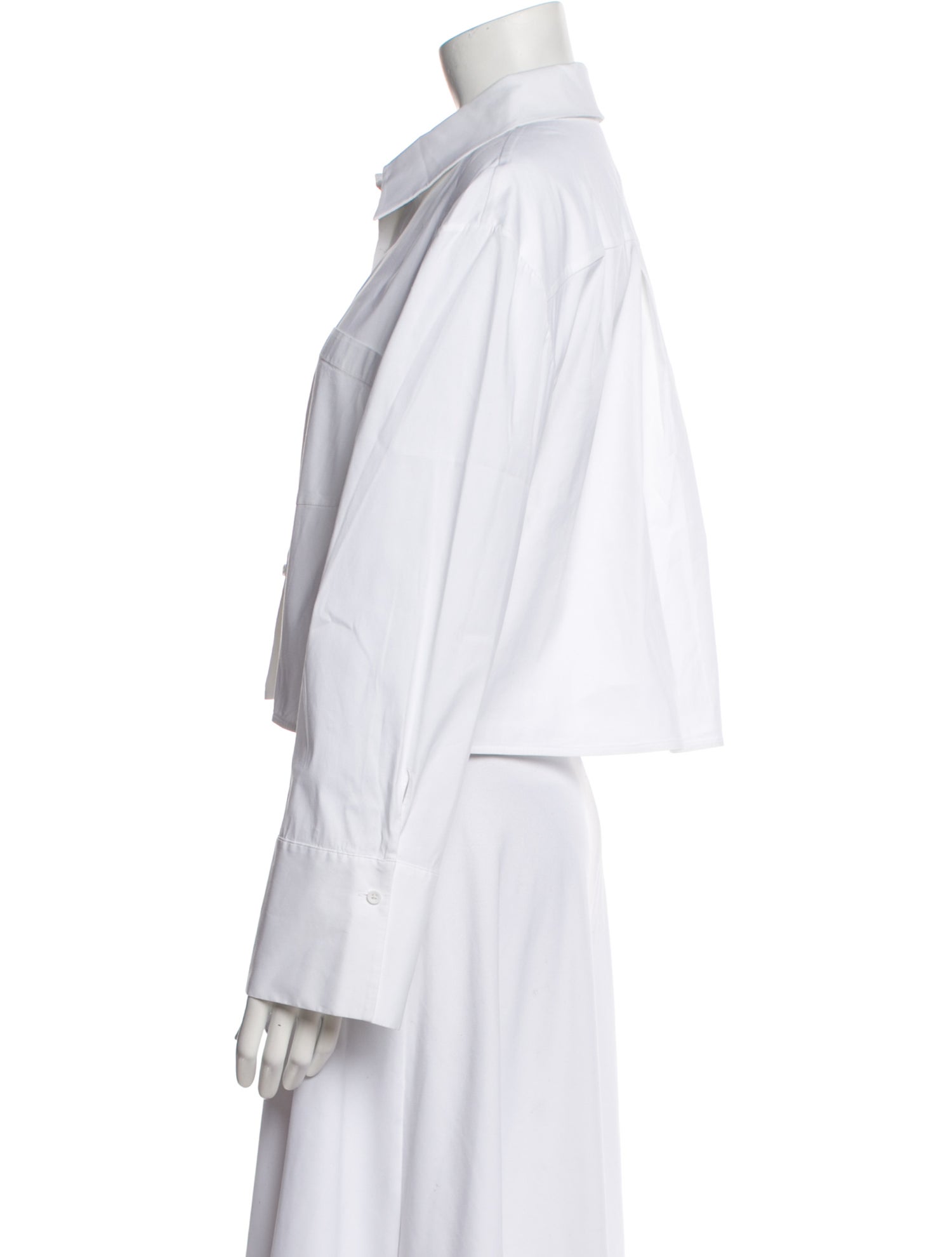 Alice + Olivia Long Sleeve Button-Up Top