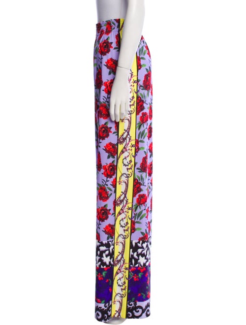 Alice + Olivia Floral Print Wide Leg Pants