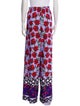 Alice + Olivia Floral Print Wide Leg Pants
