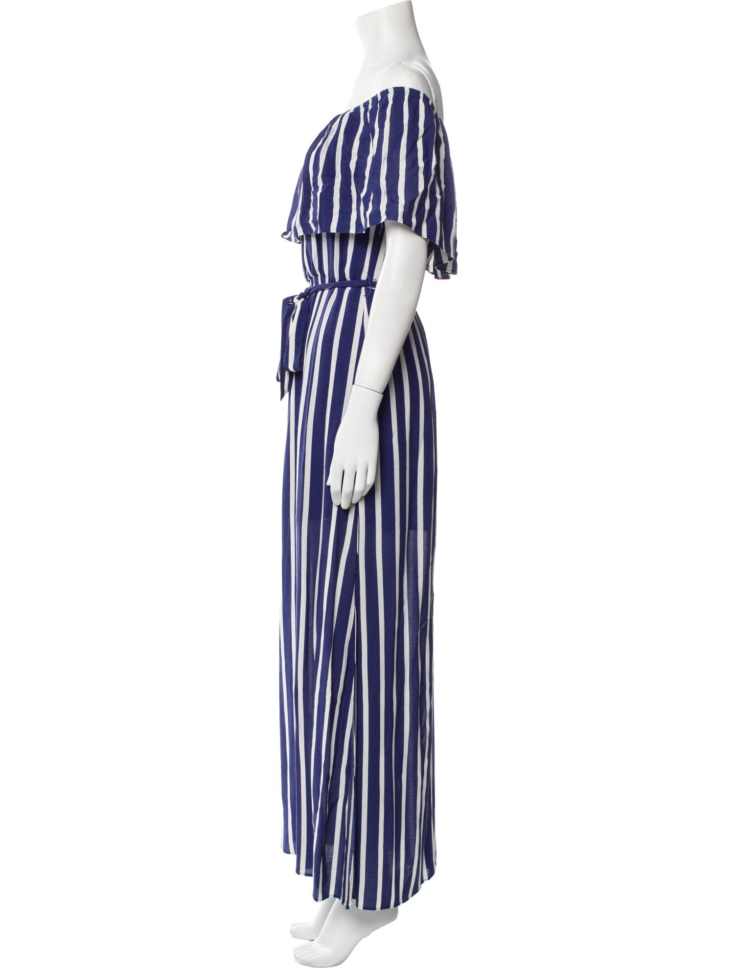 Alice + Olivia Striped Long Dress