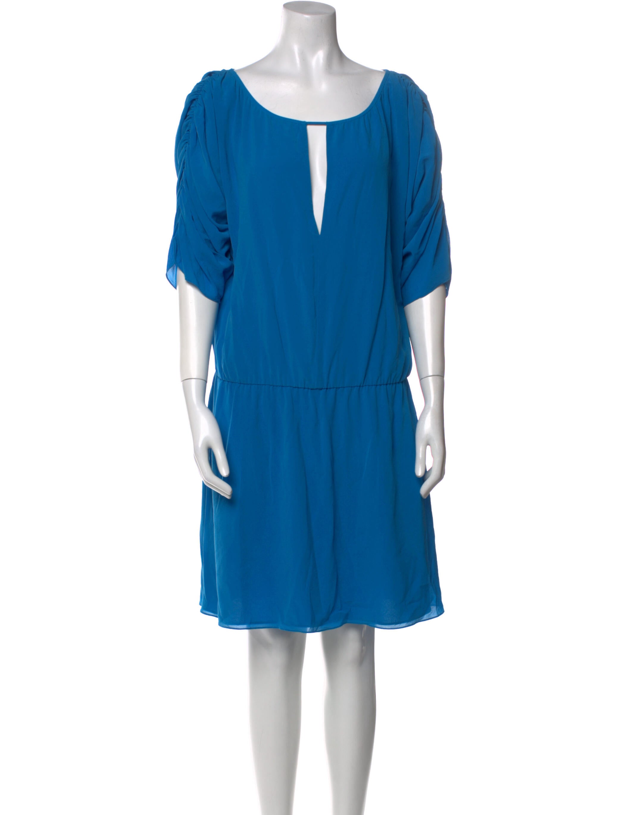 Alice + Olivia Silk Midi Length Dress