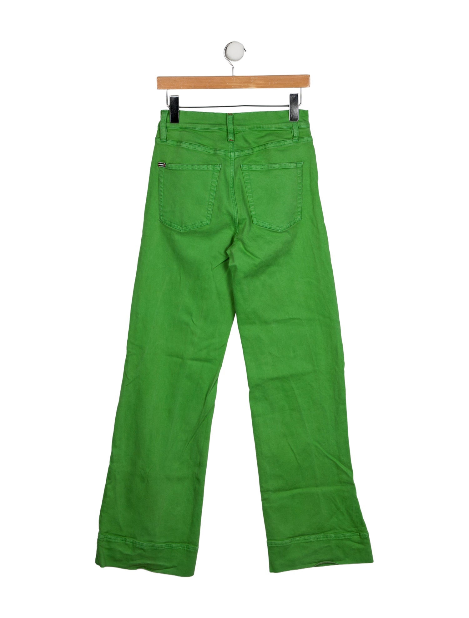 Alice + Olivia High-Rise Wide Leg Jeans