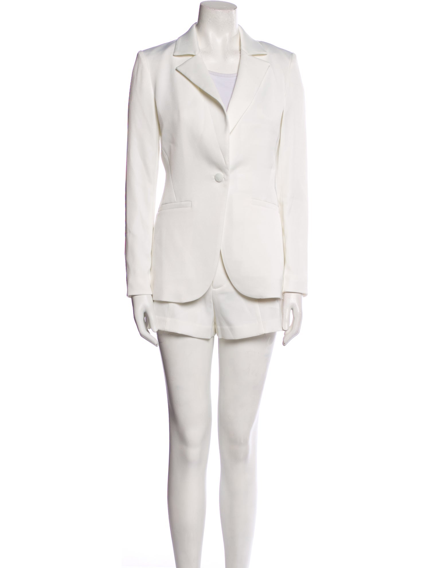 Alice + Olivia Ruffle Embellishment Short Set w/ Tags