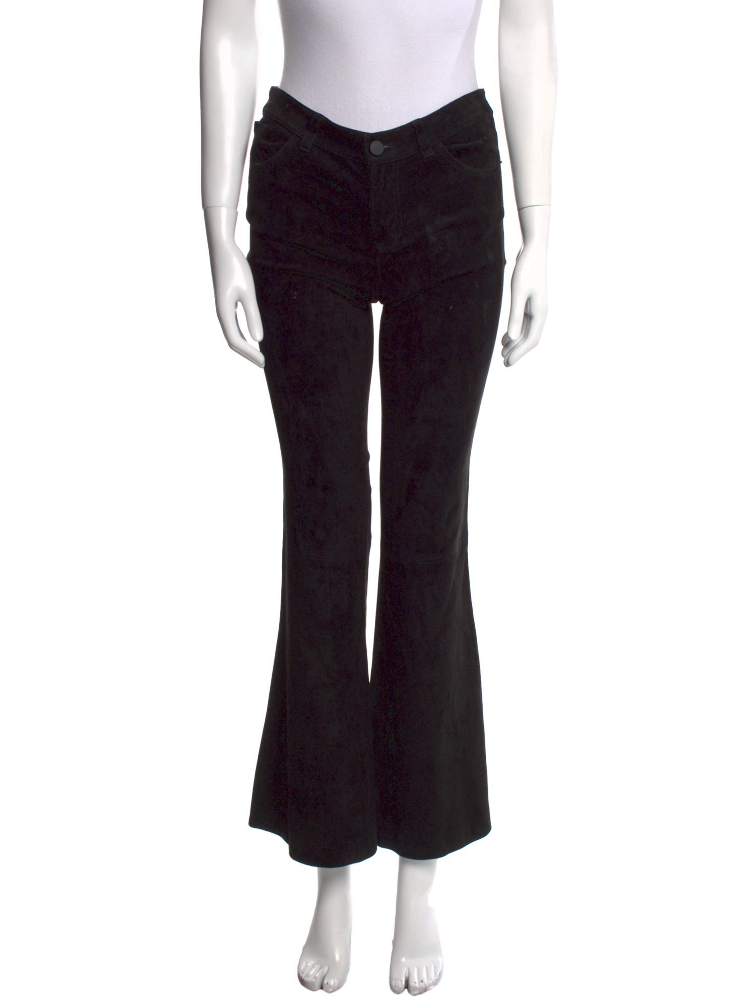 Alice + Olivia Mid-Rise Wide Leg Jeans