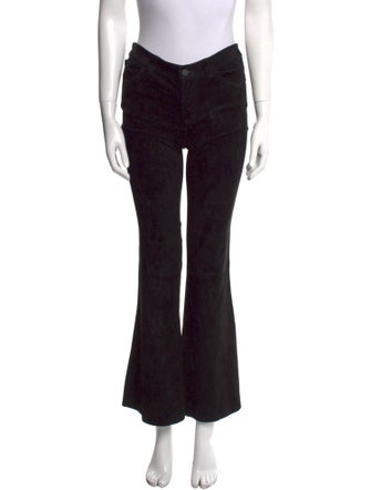 Alice + Olivia Mid-Rise Wide Leg Jeans
