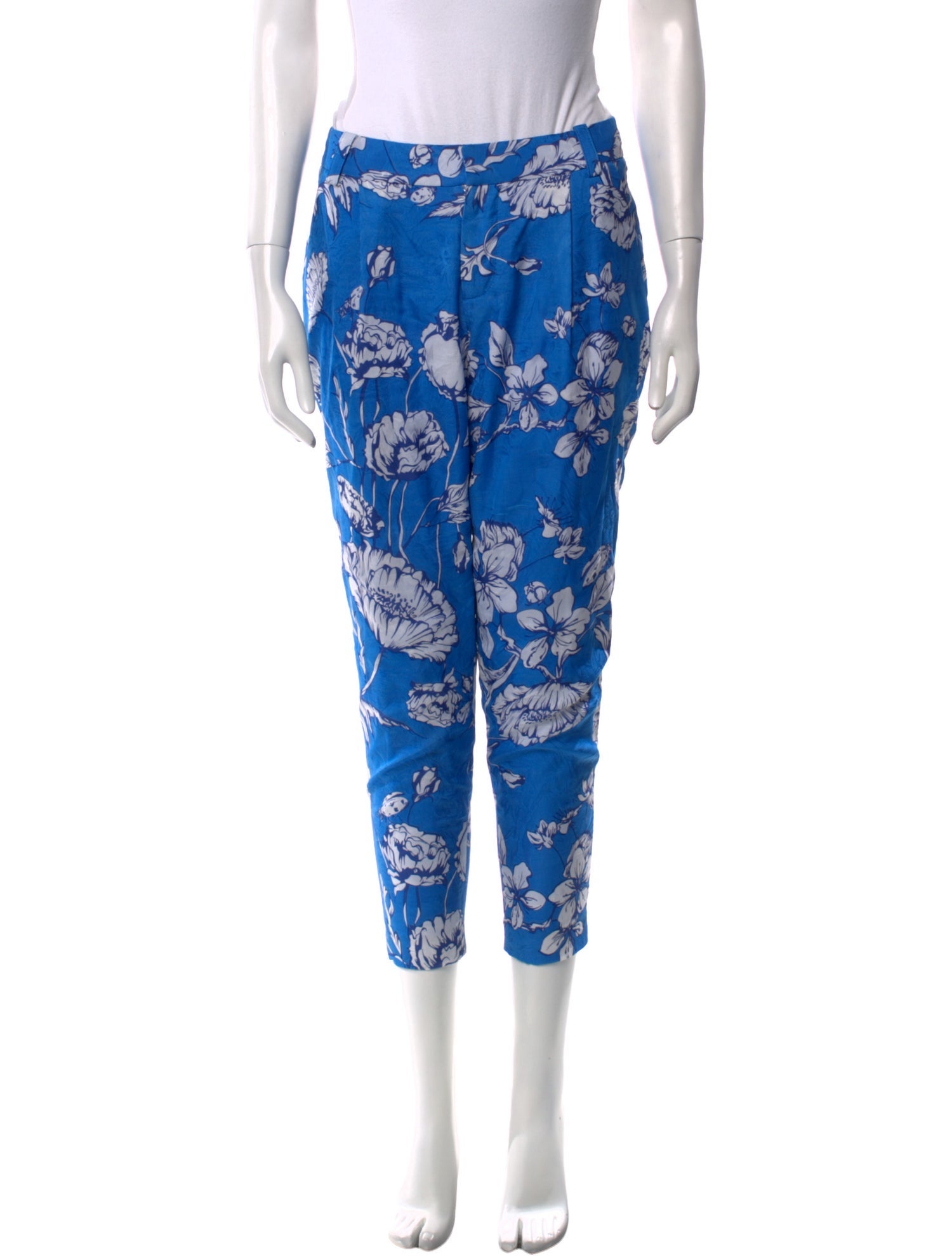 Alice + Olivia Printed Skinny Leg Pants