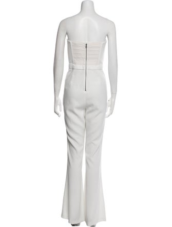 Alice + Olivia Strapless Jumpsuit