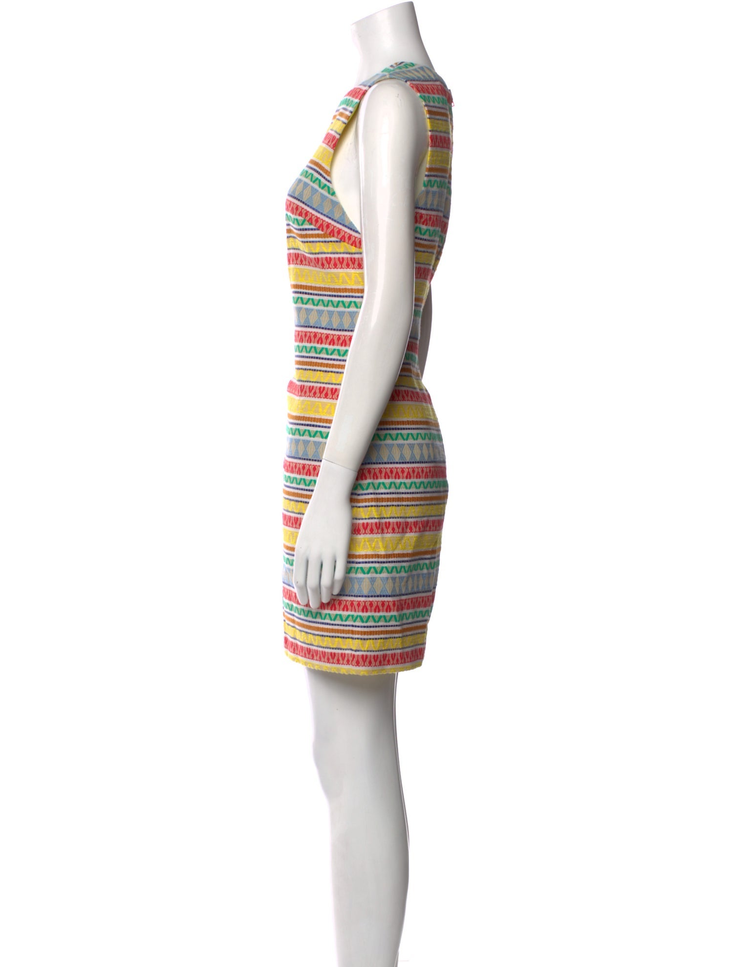 Alice + Olivia Striped Mini Dress