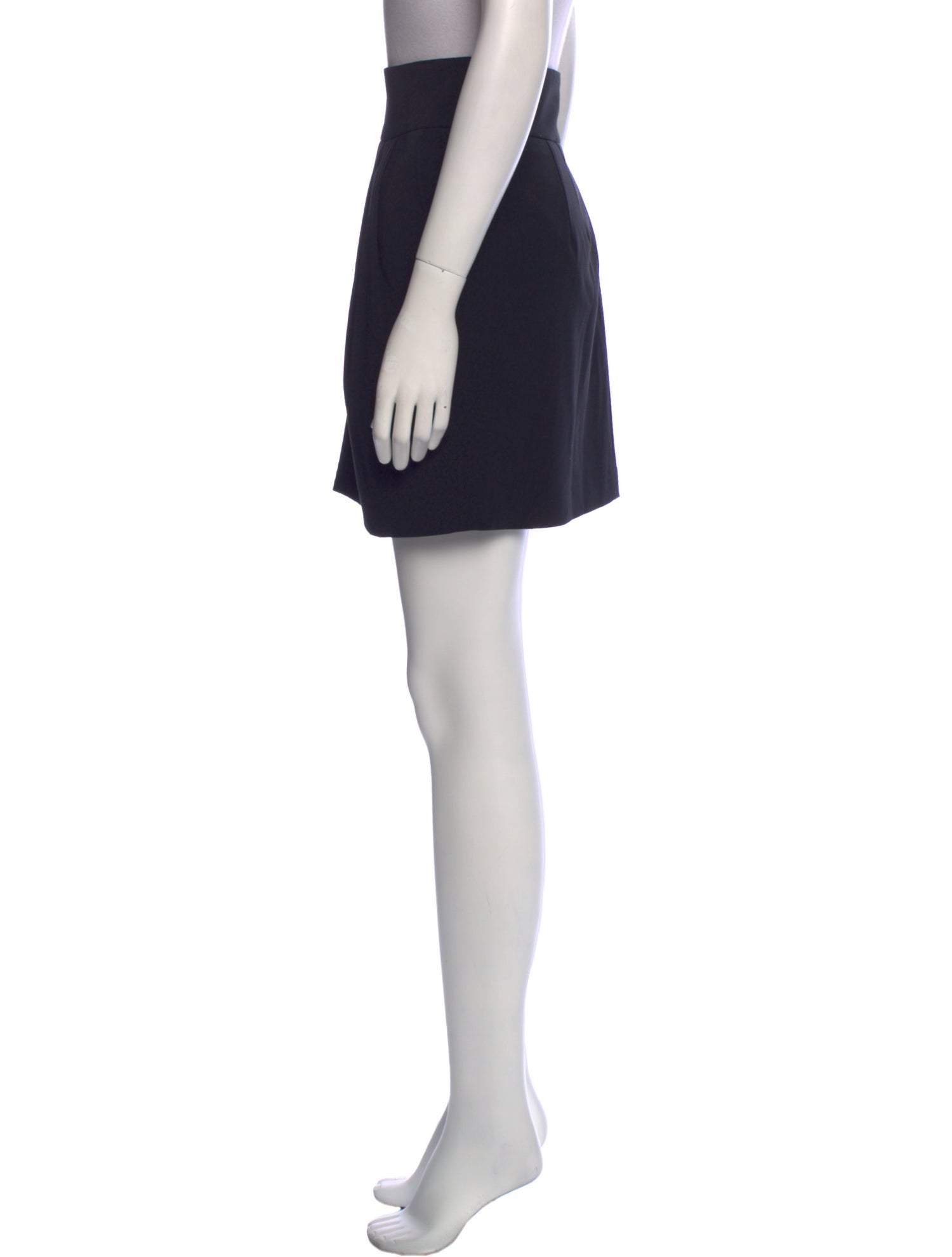 Alice + Olivia Virgin Wool Mini Skirt