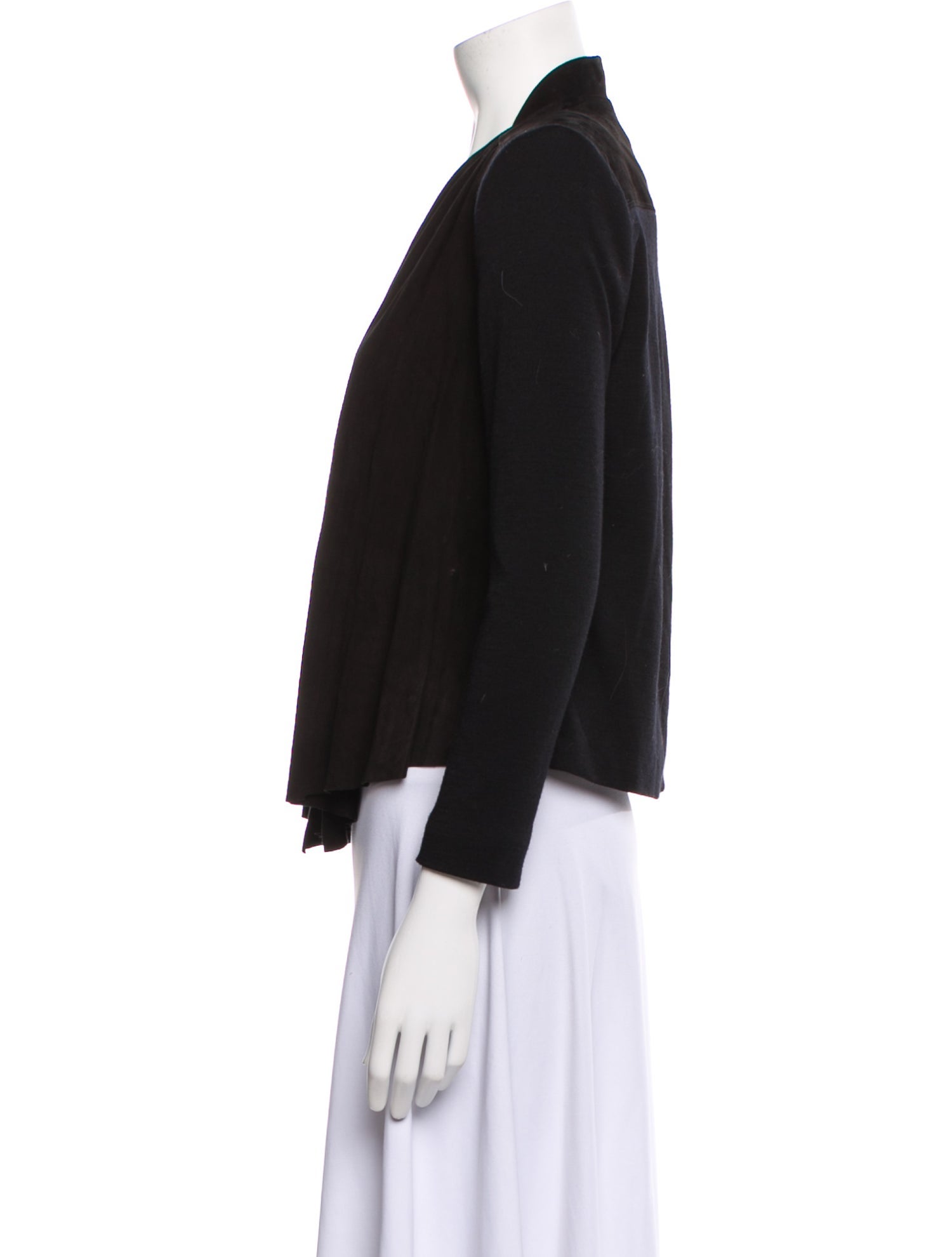 Alice + Olivia Wool Open Front Sweater