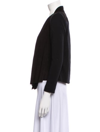 Alice + Olivia Wool Open Front Sweater