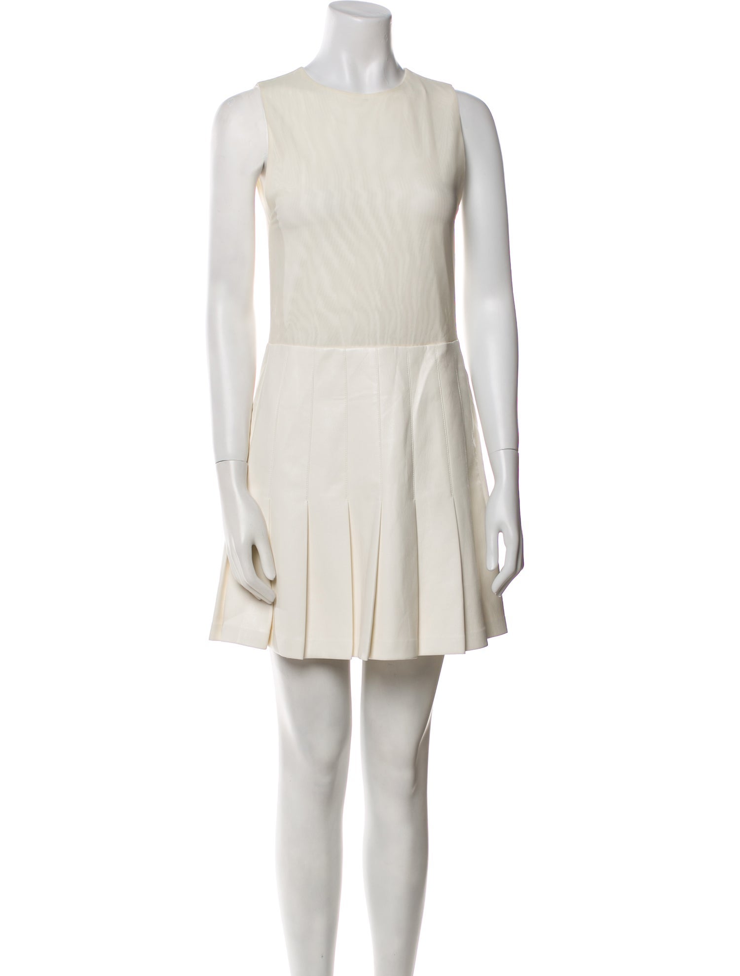 Alice + Olivia Crew Neck Mini Dress