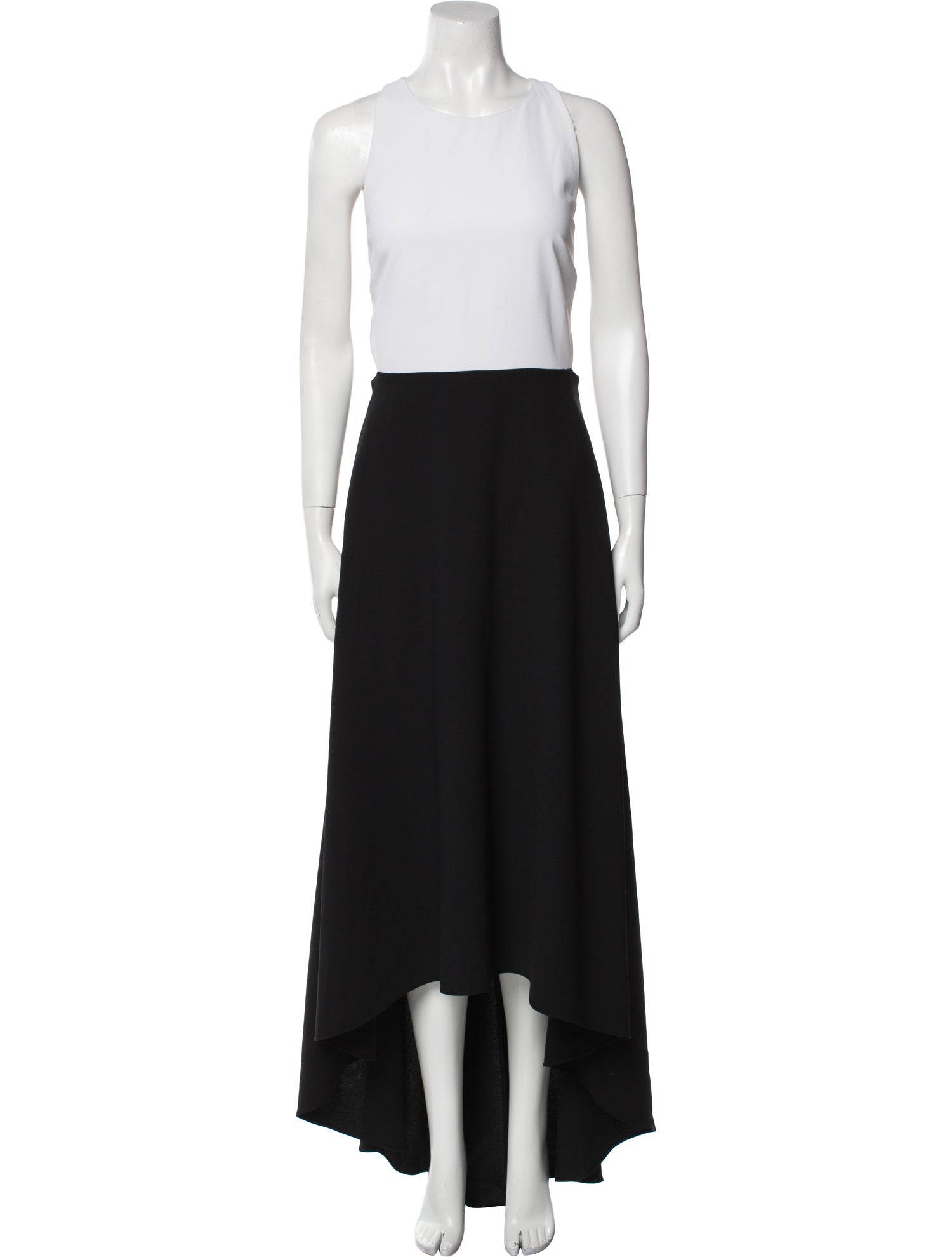Alice + Olivia Crew Neck Long Dress