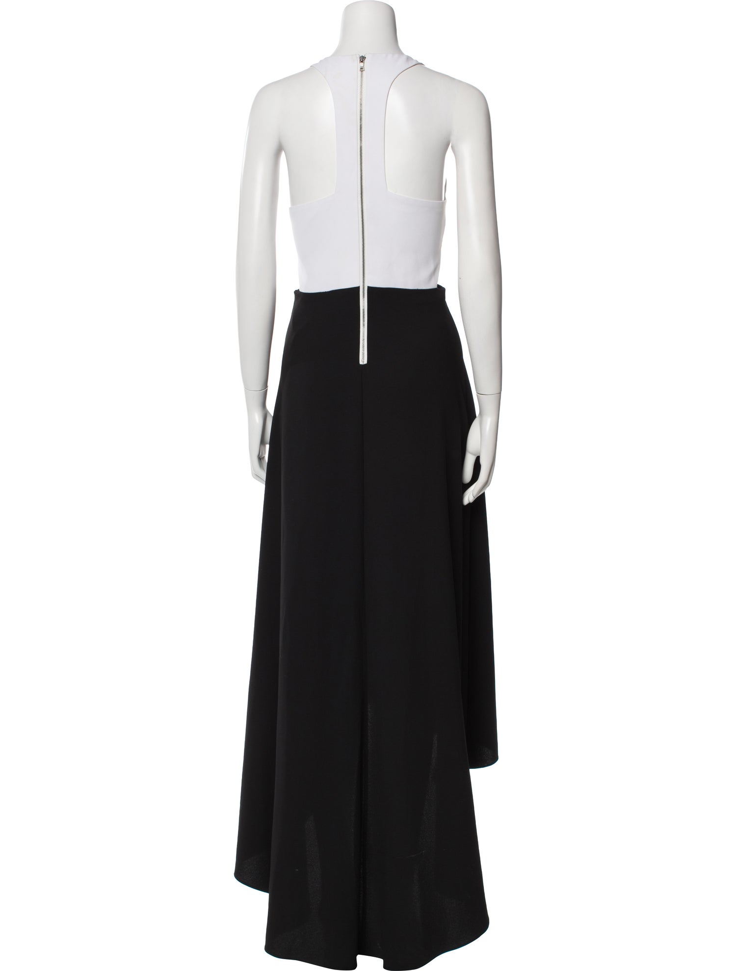 Alice + Olivia Crew Neck Long Dress