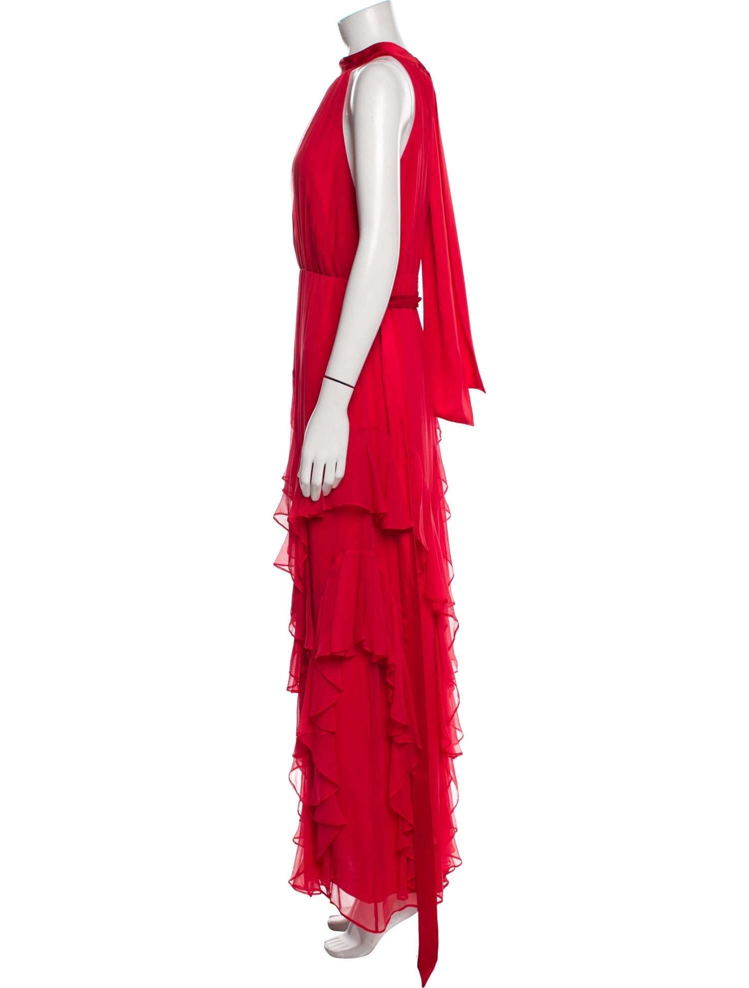 Alice + Olivia Silk Long Dress