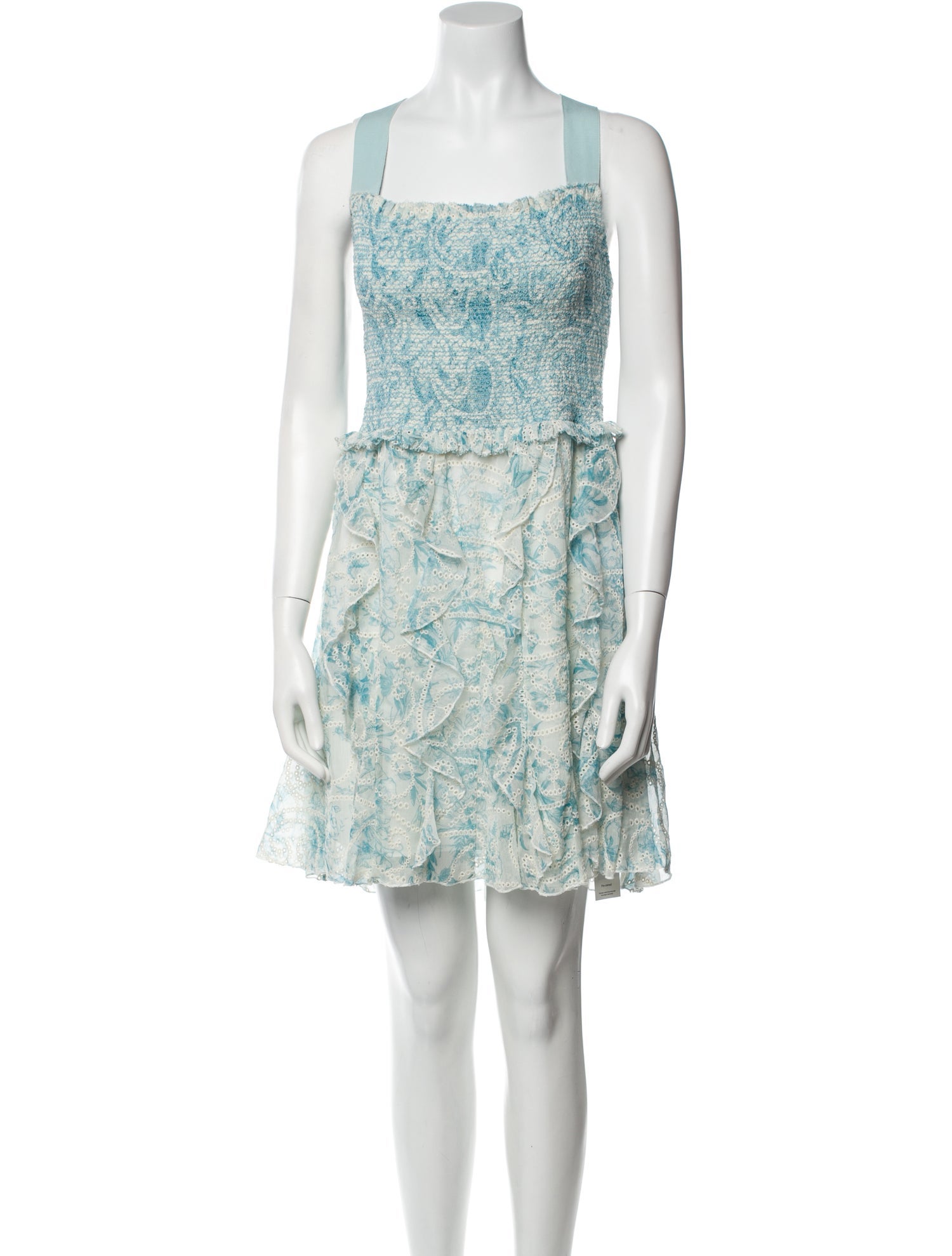 Alice + Olivia Floral Print Mini Dress