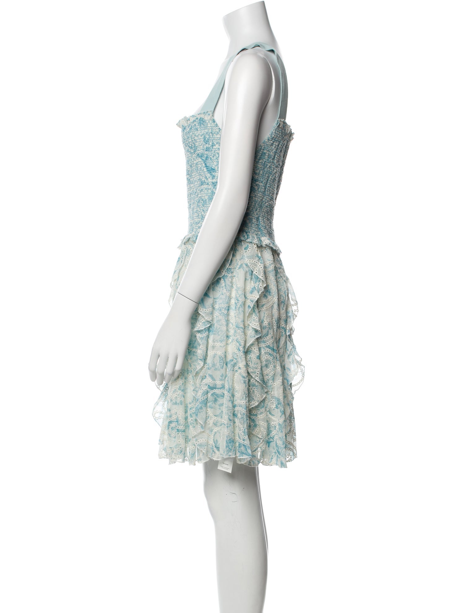 Alice + Olivia Floral Print Mini Dress