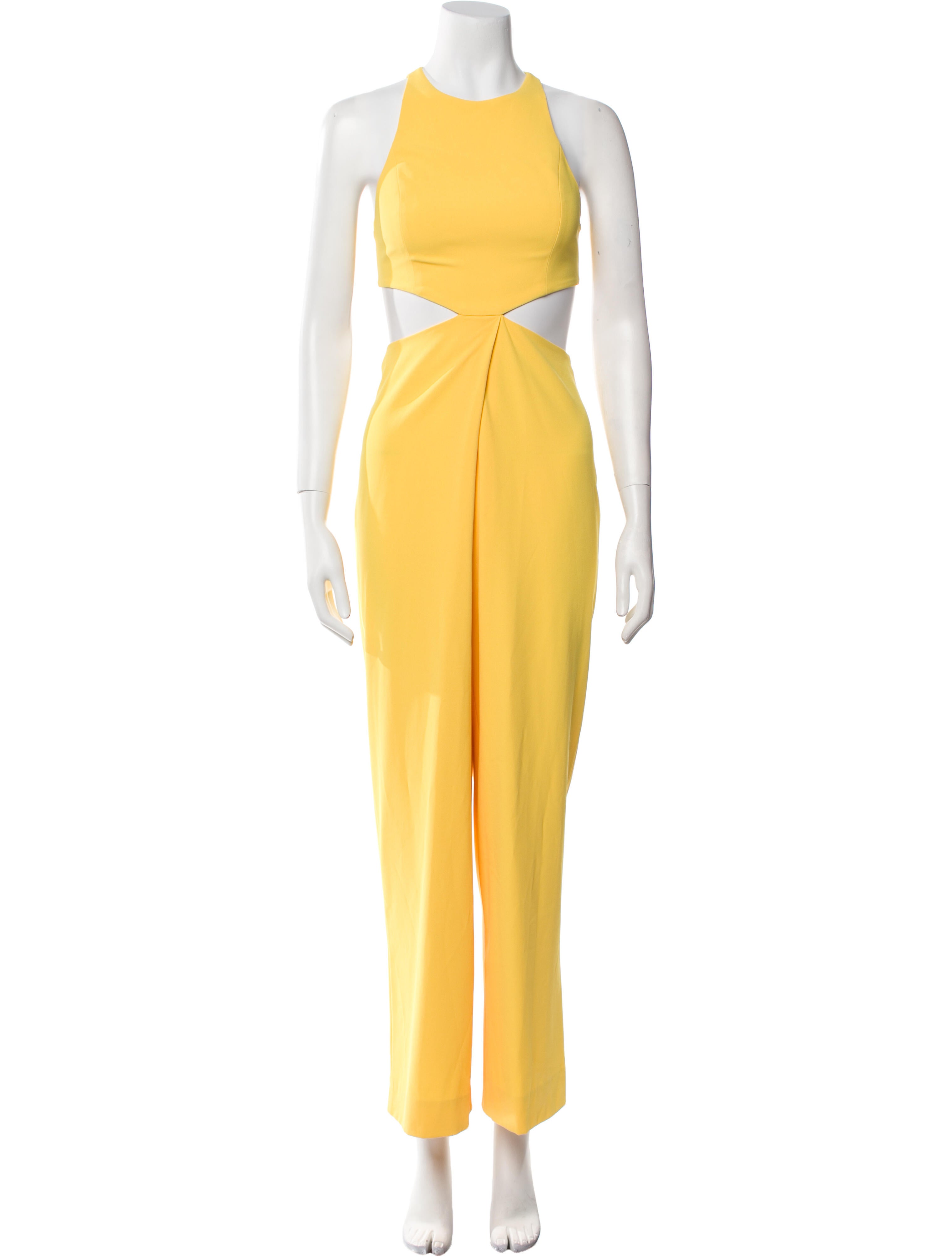 Alice + Olivia Crew Neck Jumpsuit