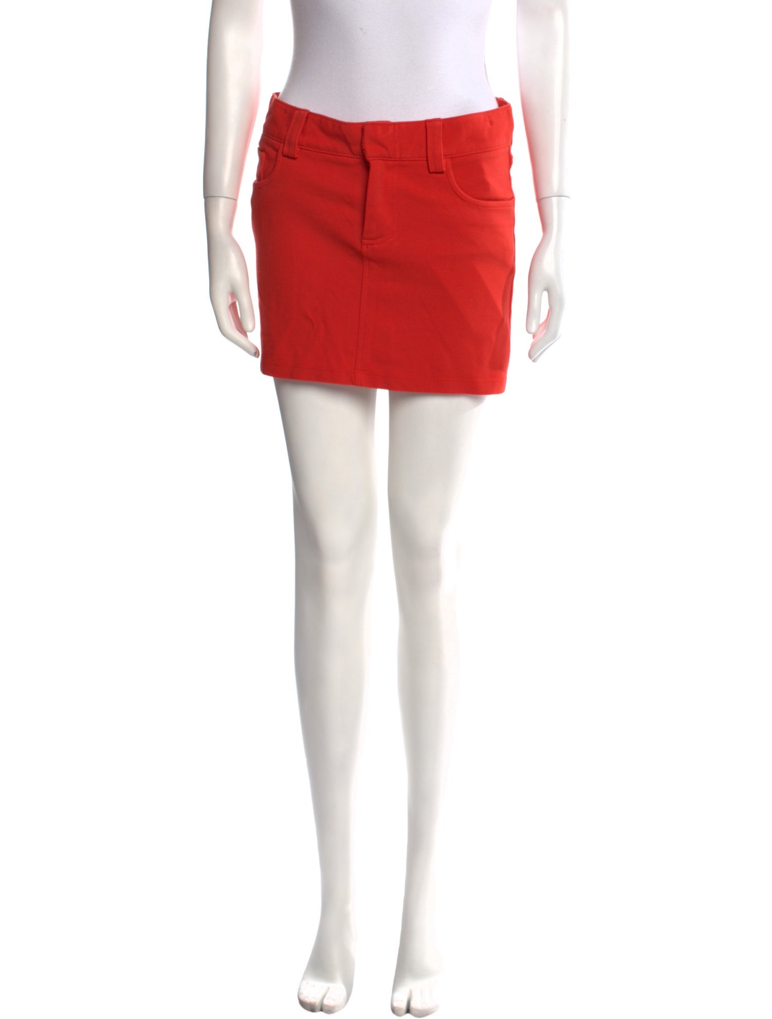 Alice + Olivia Pleated Accents Mini Skirt