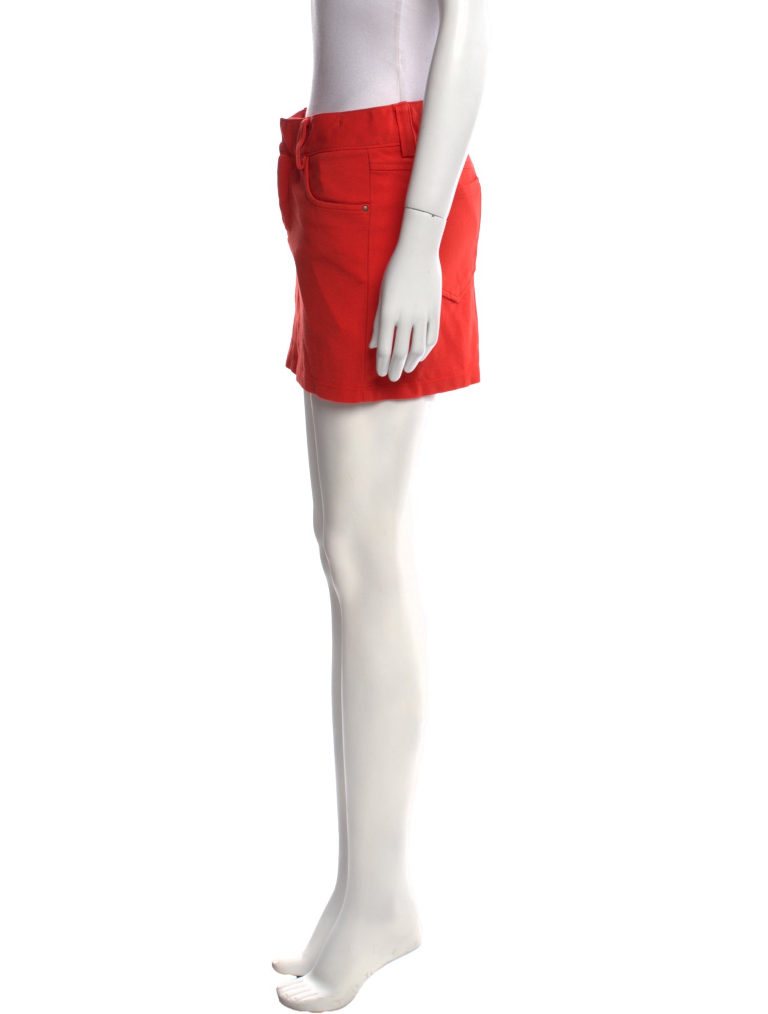 Alice + Olivia Pleated Accents Mini Skirt