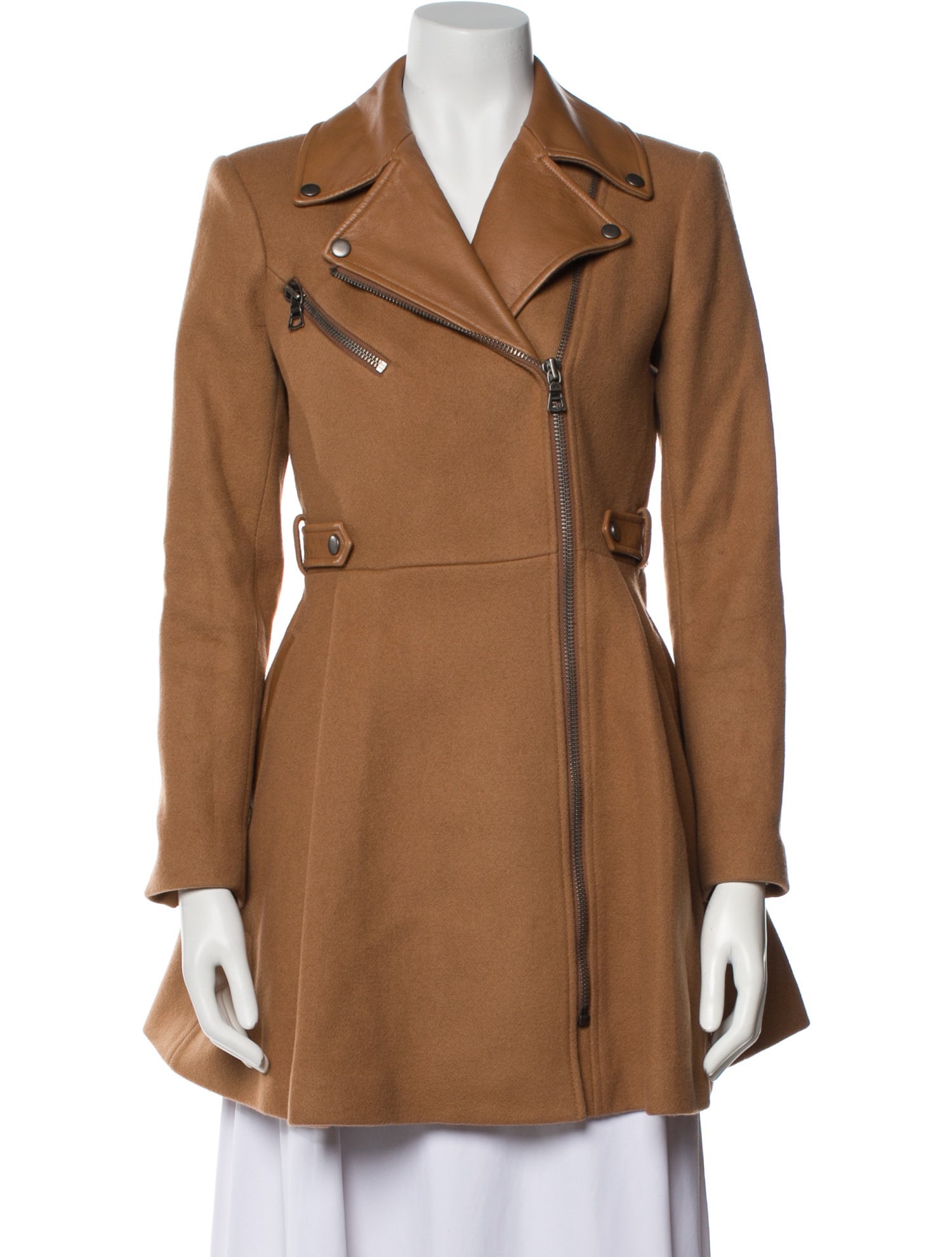 Alice + Olivia Virgin Wool Coat