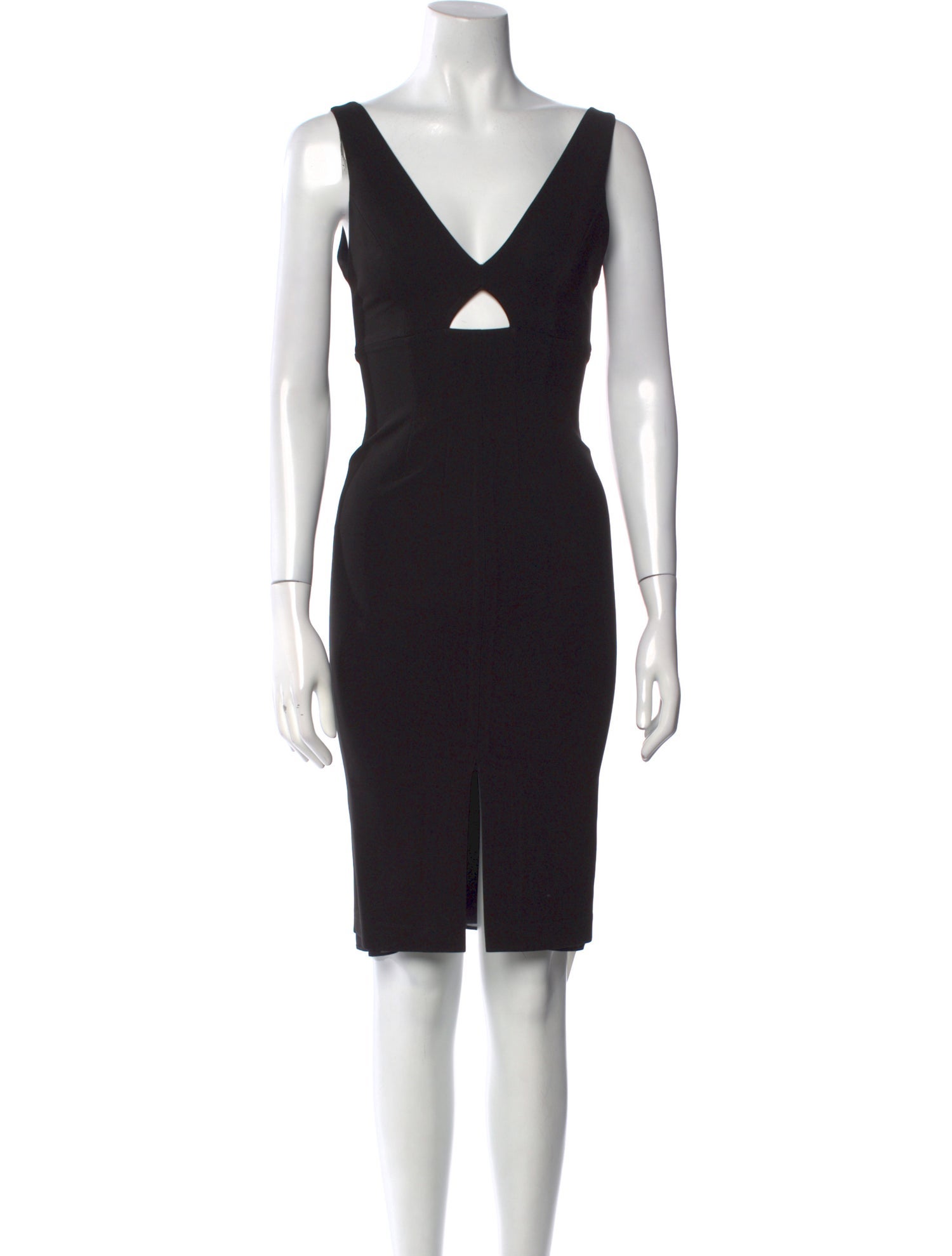 Alice + Olivia V-Neck Knee-Length Dress