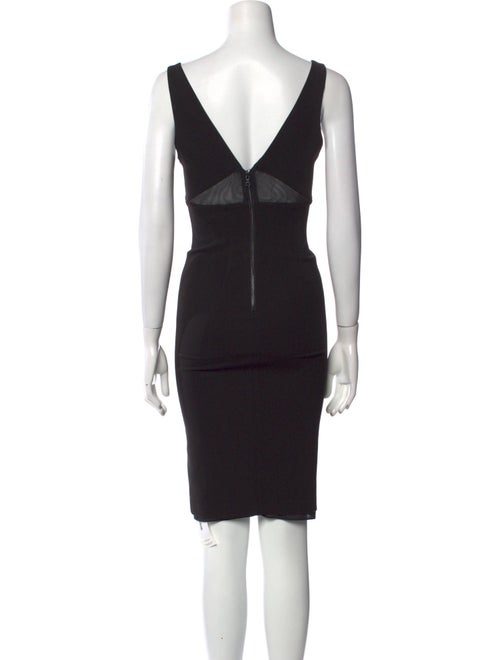 Alice + Olivia V-Neck Knee-Length Dress