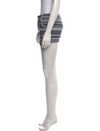 Alice + Olivia Striped Mini Shorts