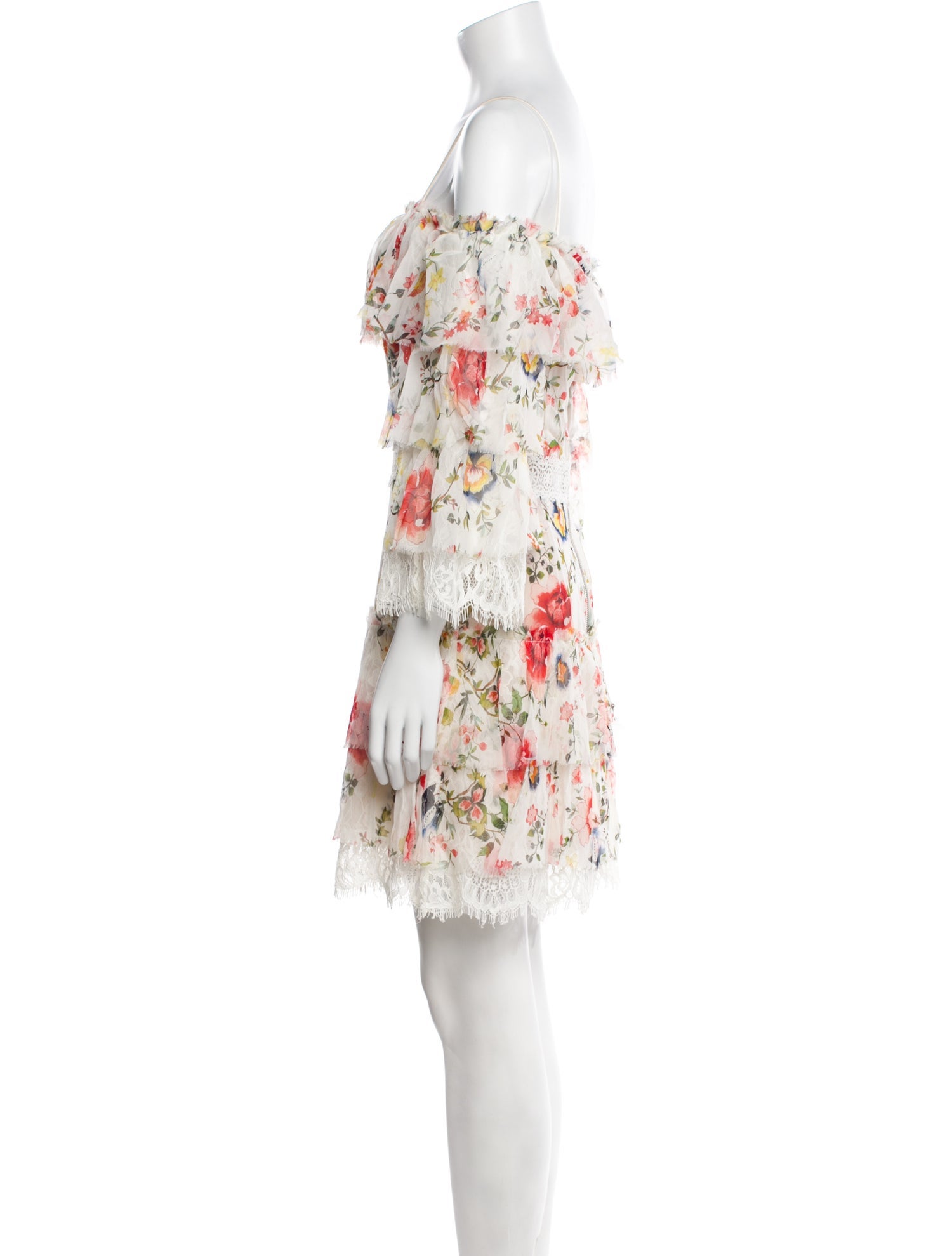 Alice + Olivia Silk Mini Dress