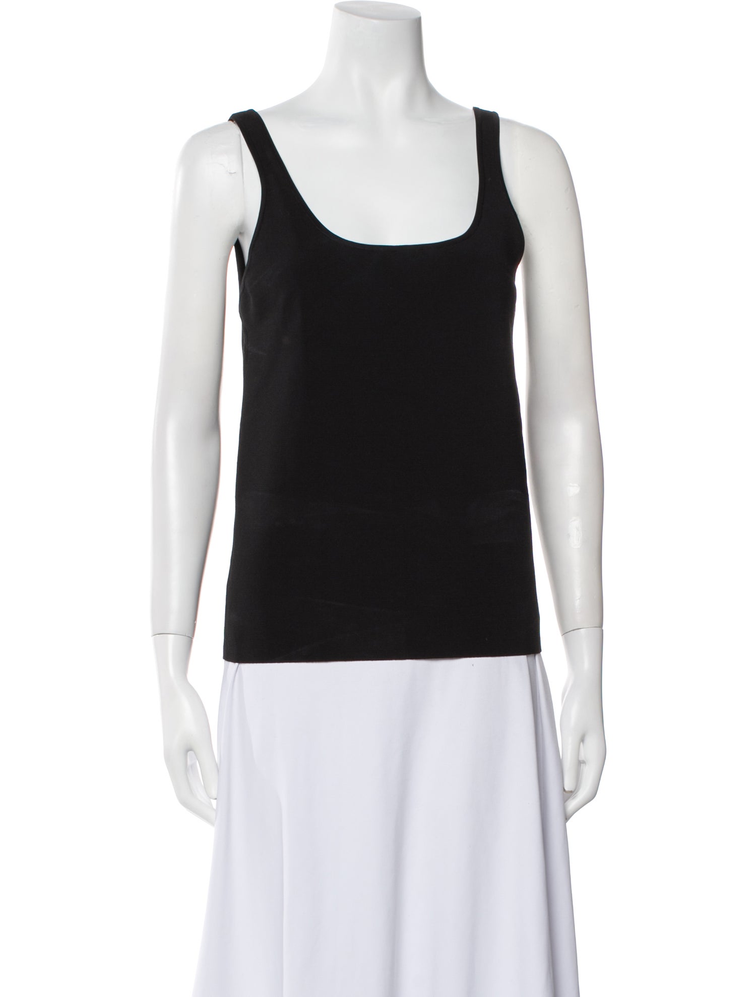 Alice + Olivia Scoop Neck Sleeveless Top
