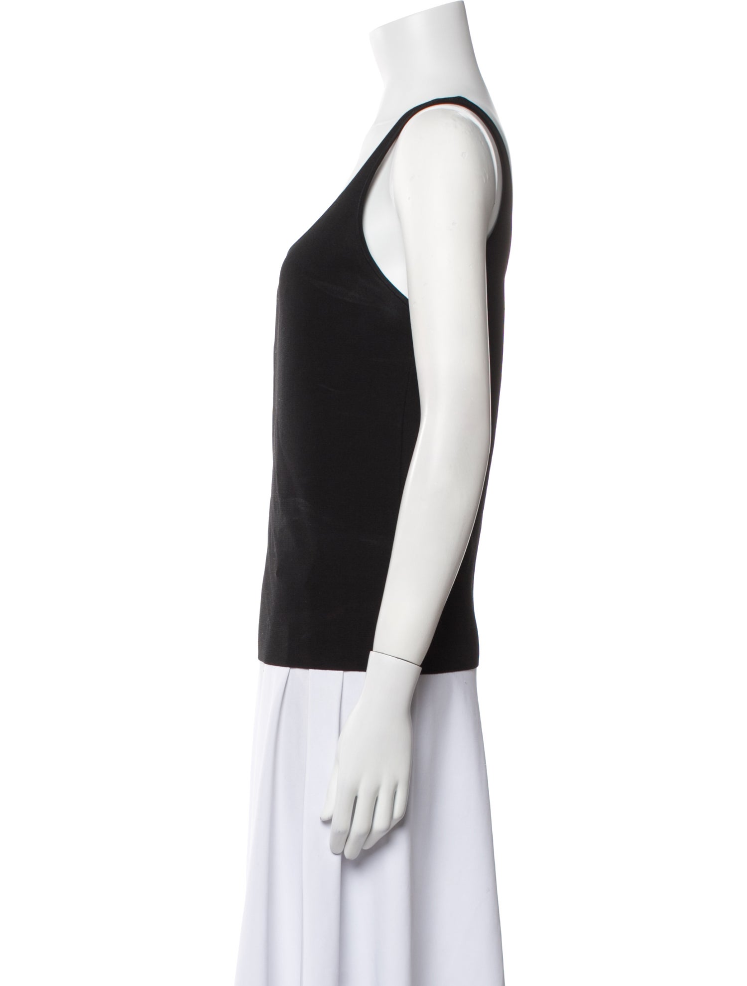 Alice + Olivia Scoop Neck Sleeveless Top