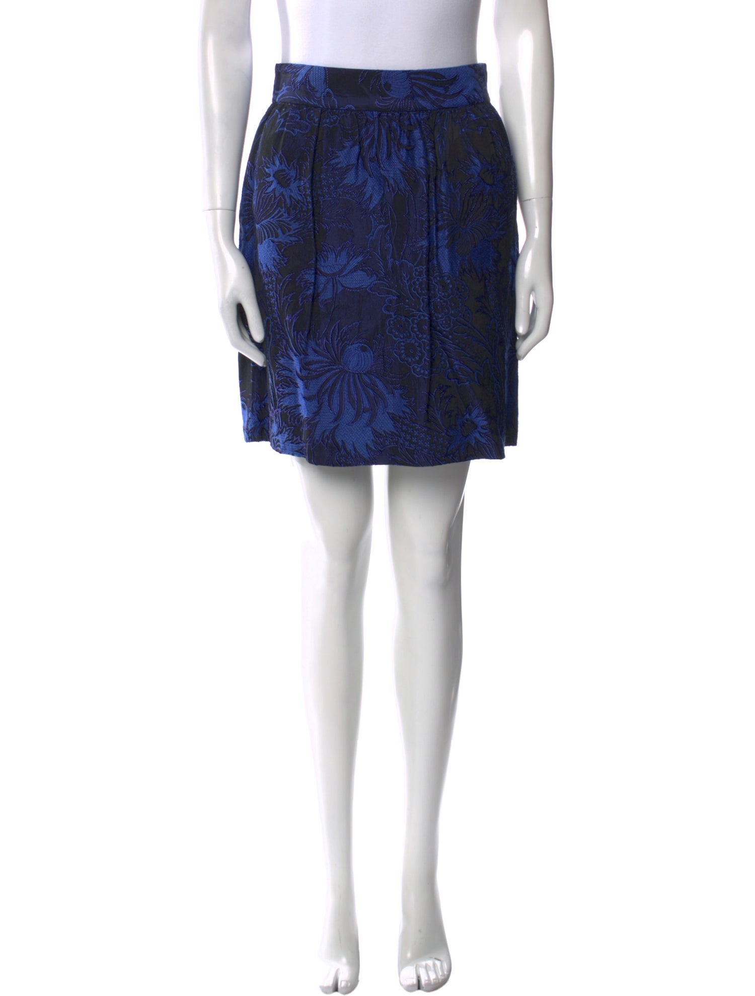 Alice + Olivia Floral Print Mini Skirt